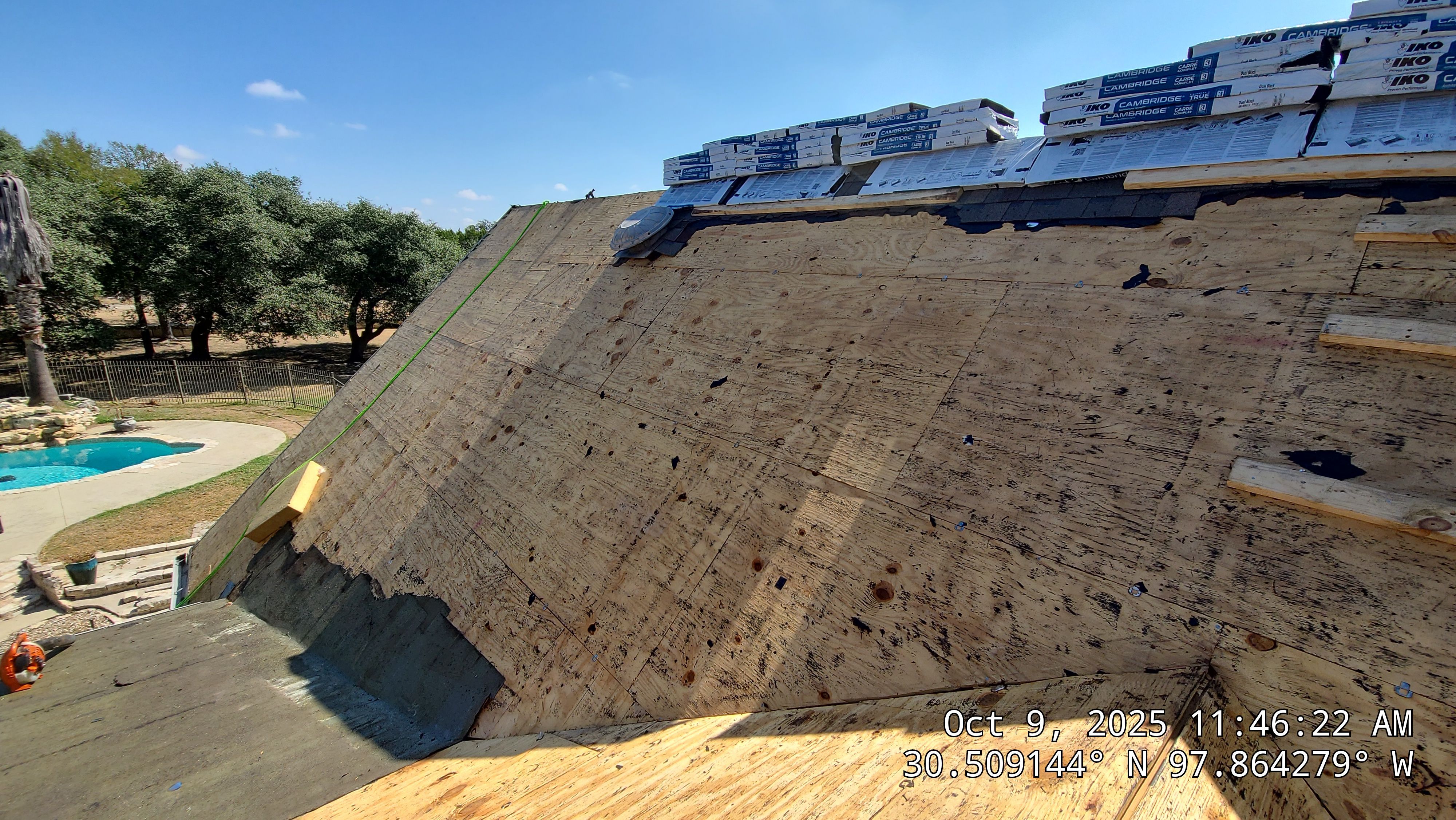 Residential Roofing Replacement and Exterior Restoration in Leander, Texas by Caliber Restoration LLC