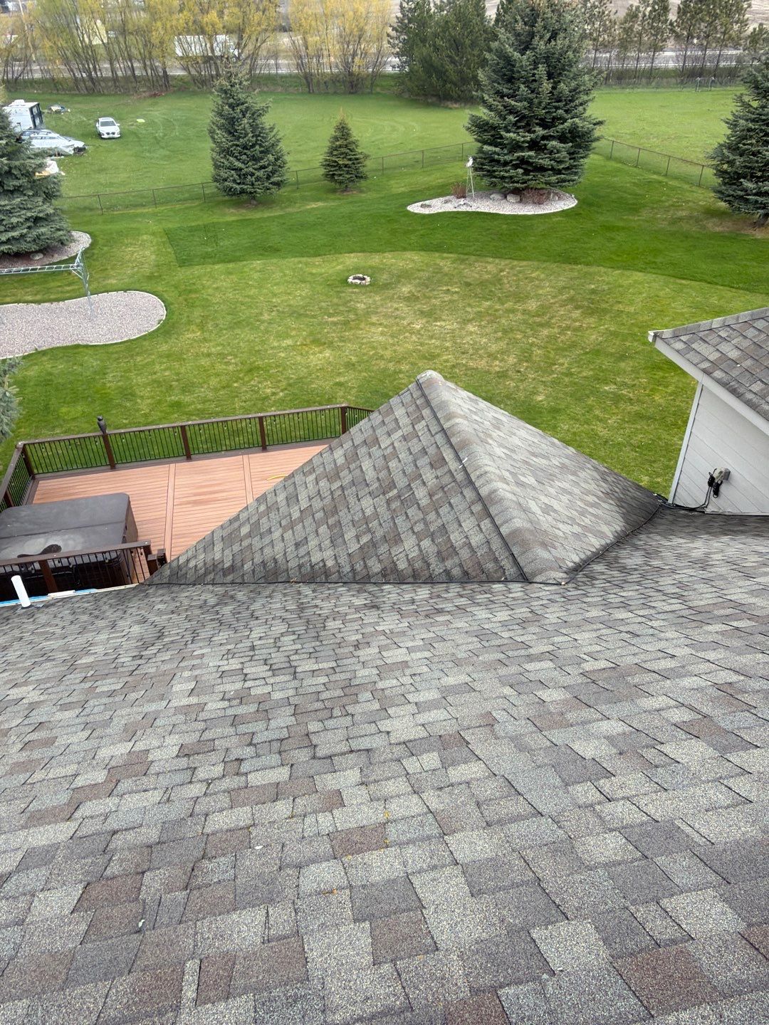 Roof Replacement using GAF Timberline HDZ - Chestnut Valley by Montana Roofing Solutions