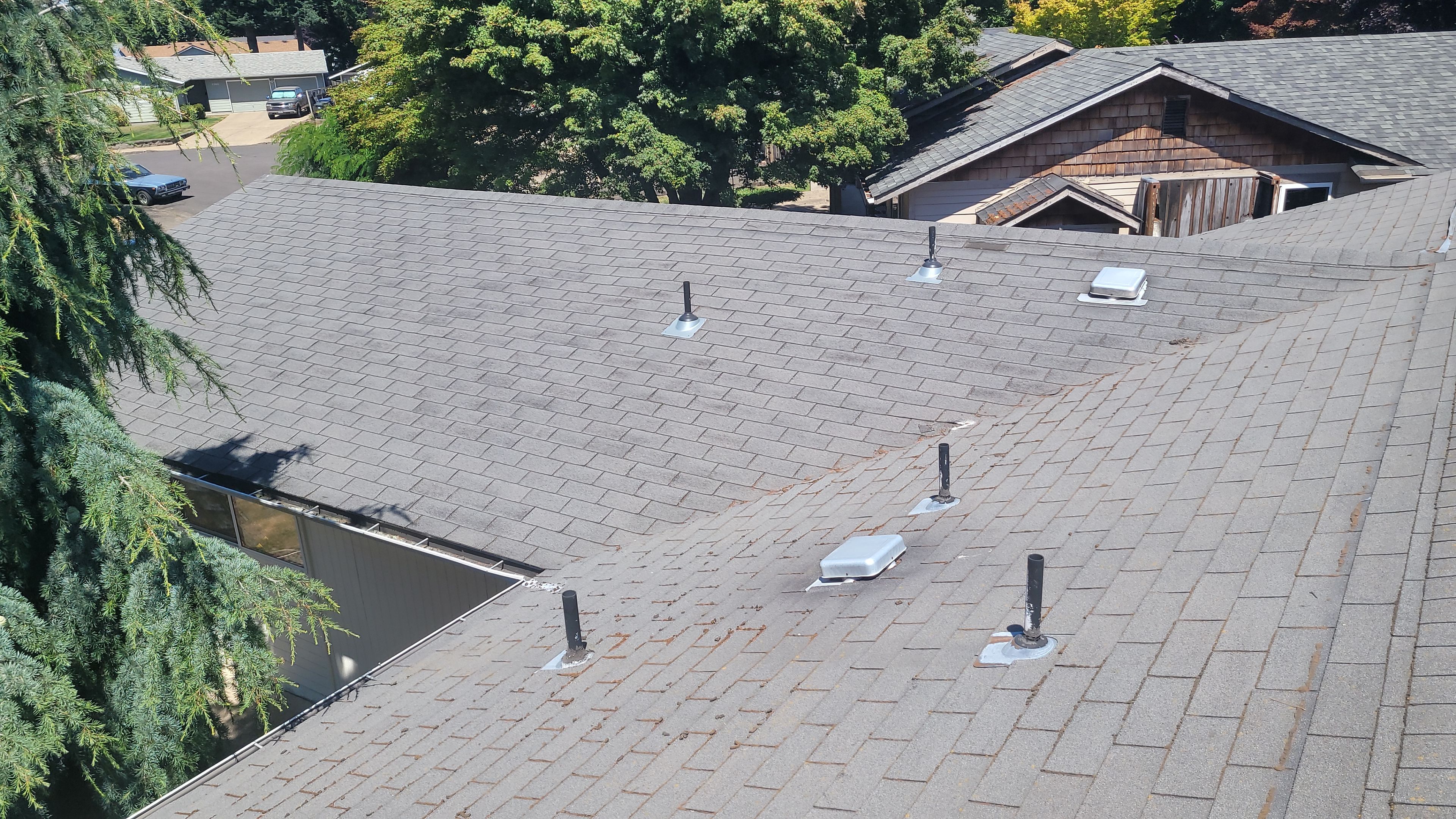 Residential Roofing Installation using Owens Corning Duration Shingles In "Driftwood".  by BEST Roofing & Waterproofing
