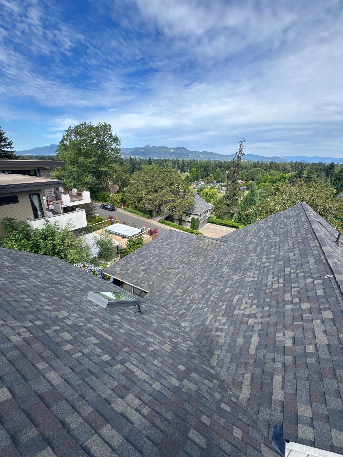 Complete Architectural Shingle Reroof and OSB Decking Repair in Eugene by BEST Roofing & Waterproofing