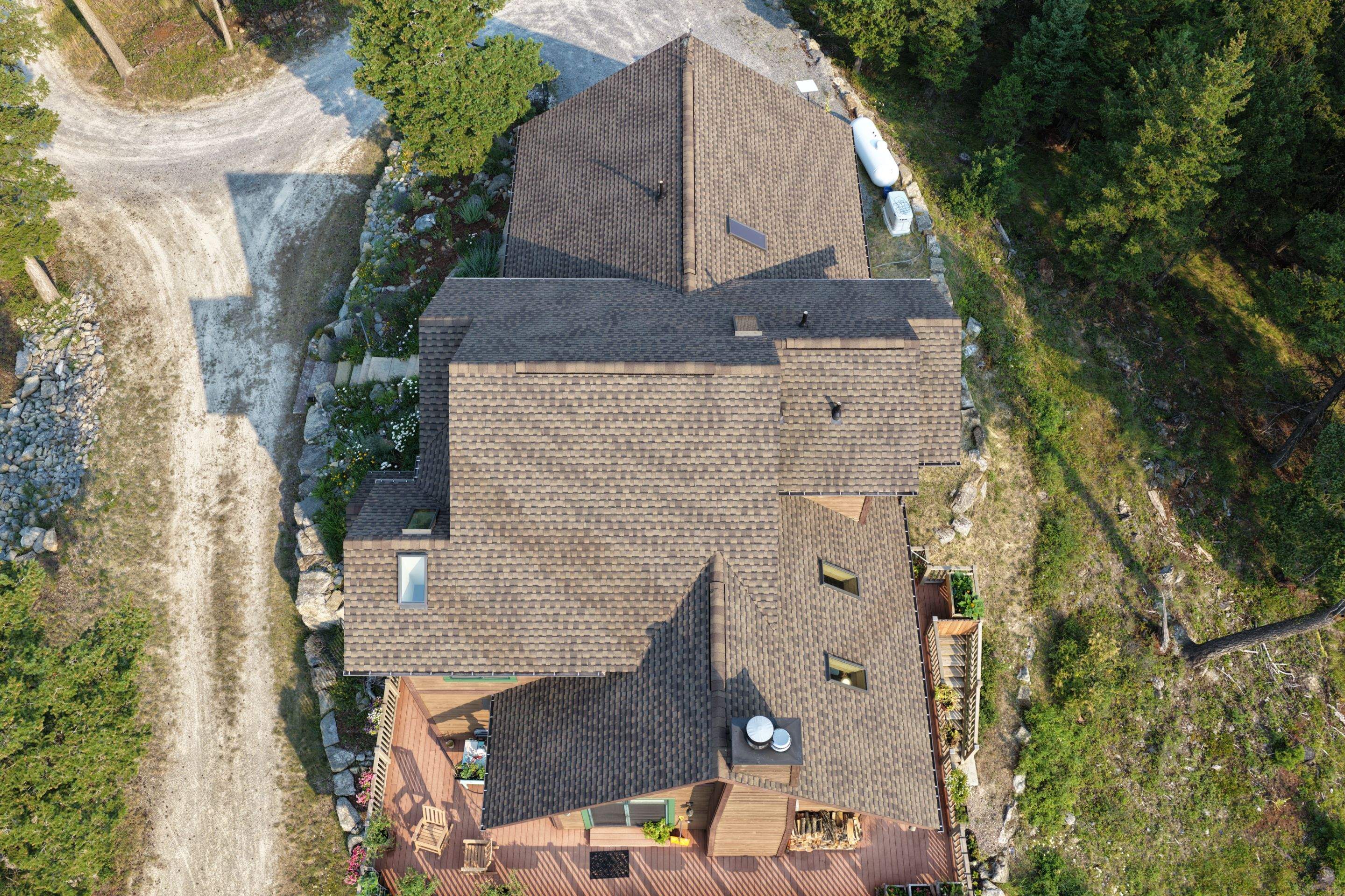 Roof Replacement - GAF Timberline UHDZ - Barkwood  by Montana Roofing Solutions
