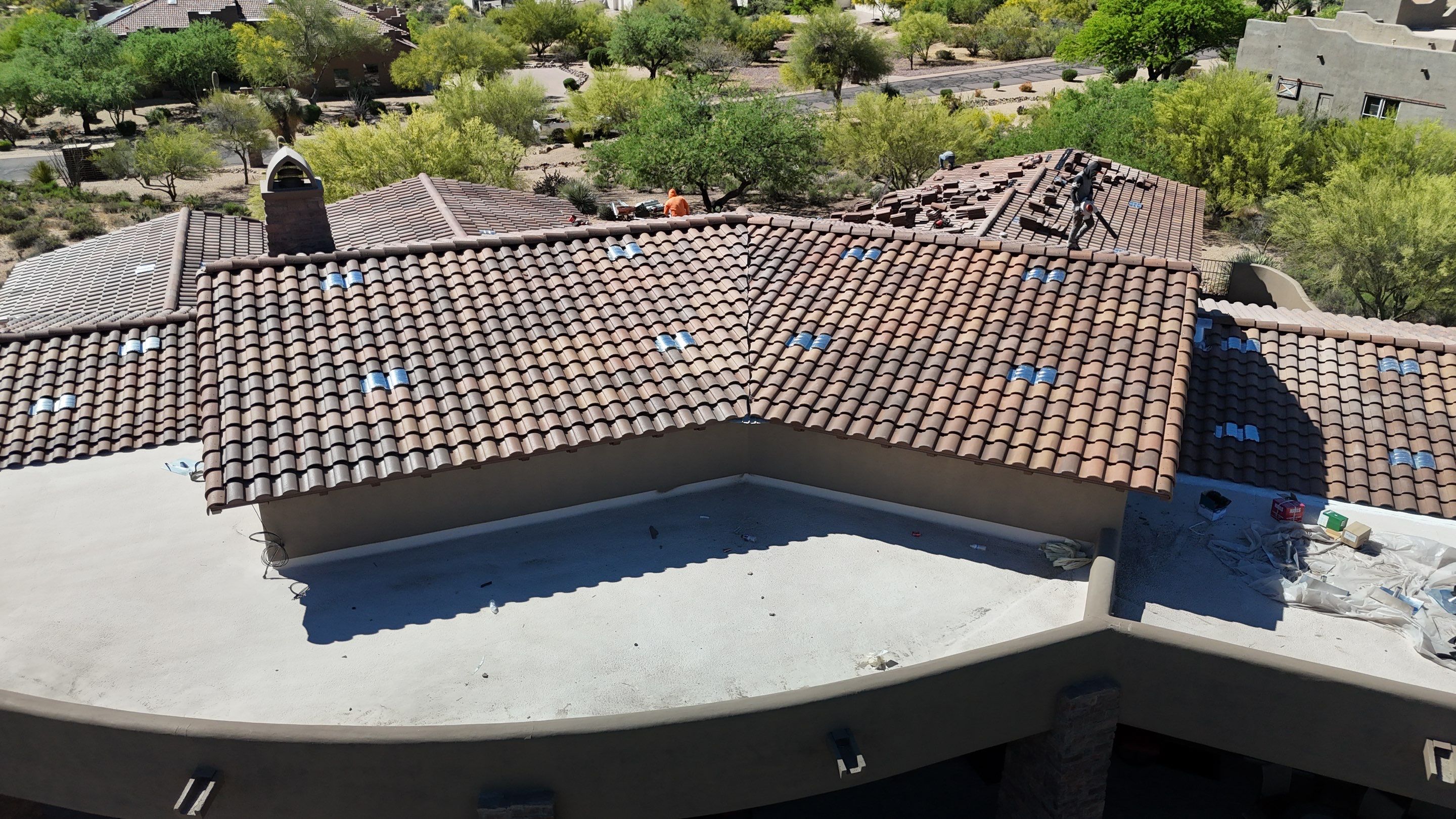 Project in Scottsdale by Saint Roofing