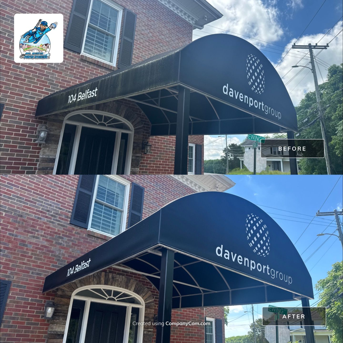Awning Cleaning by Mr. Mister Power Washing