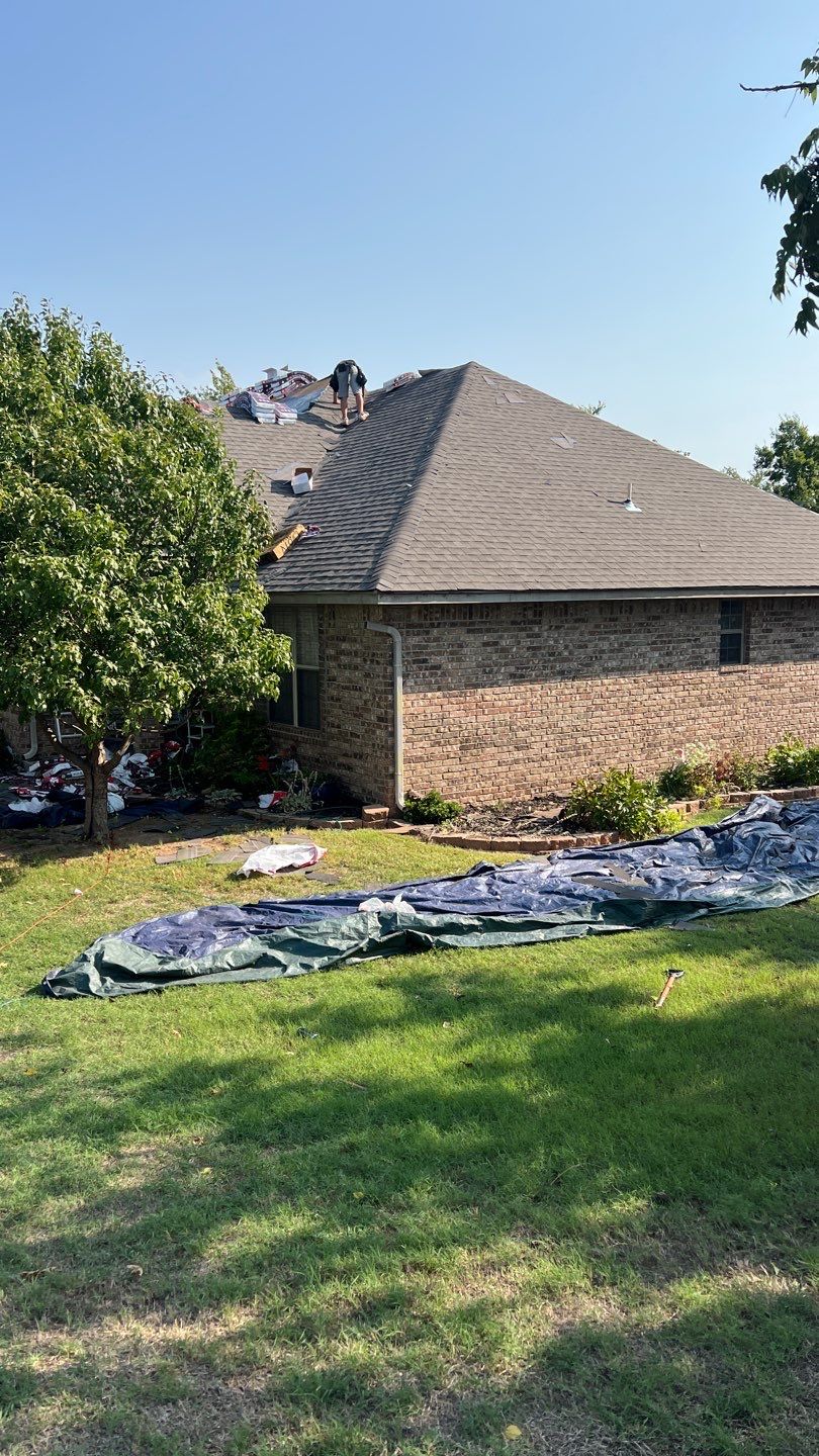 Residential Roofing Installation using GAF Natural Shadow  by A & H Roofing and Contracting
