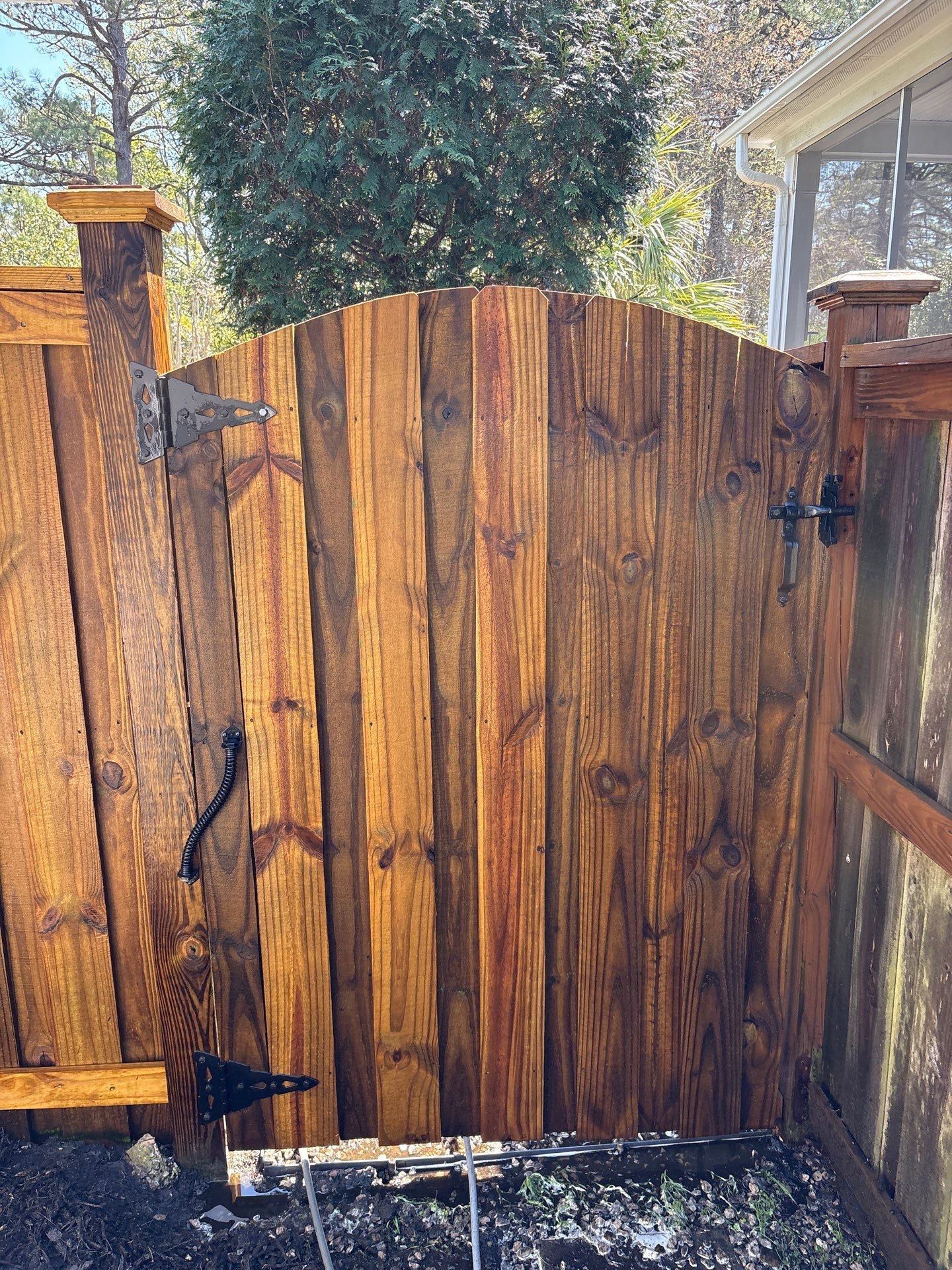 Fence using Wood Sealant by DuraSeal