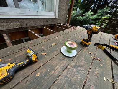 Deck Repair, Structural Beam Repair