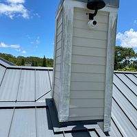 24ga 1.5" Mechanical Seam Charcoal Gray  by Total Roofing System The Metal Roof Experts