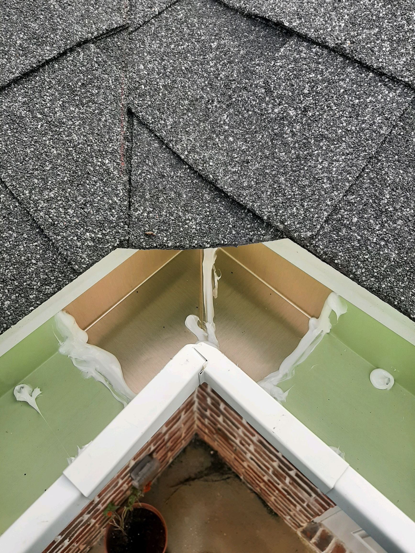 Gutter Installation using K-Style Seamless Gutters by Gutter Professors