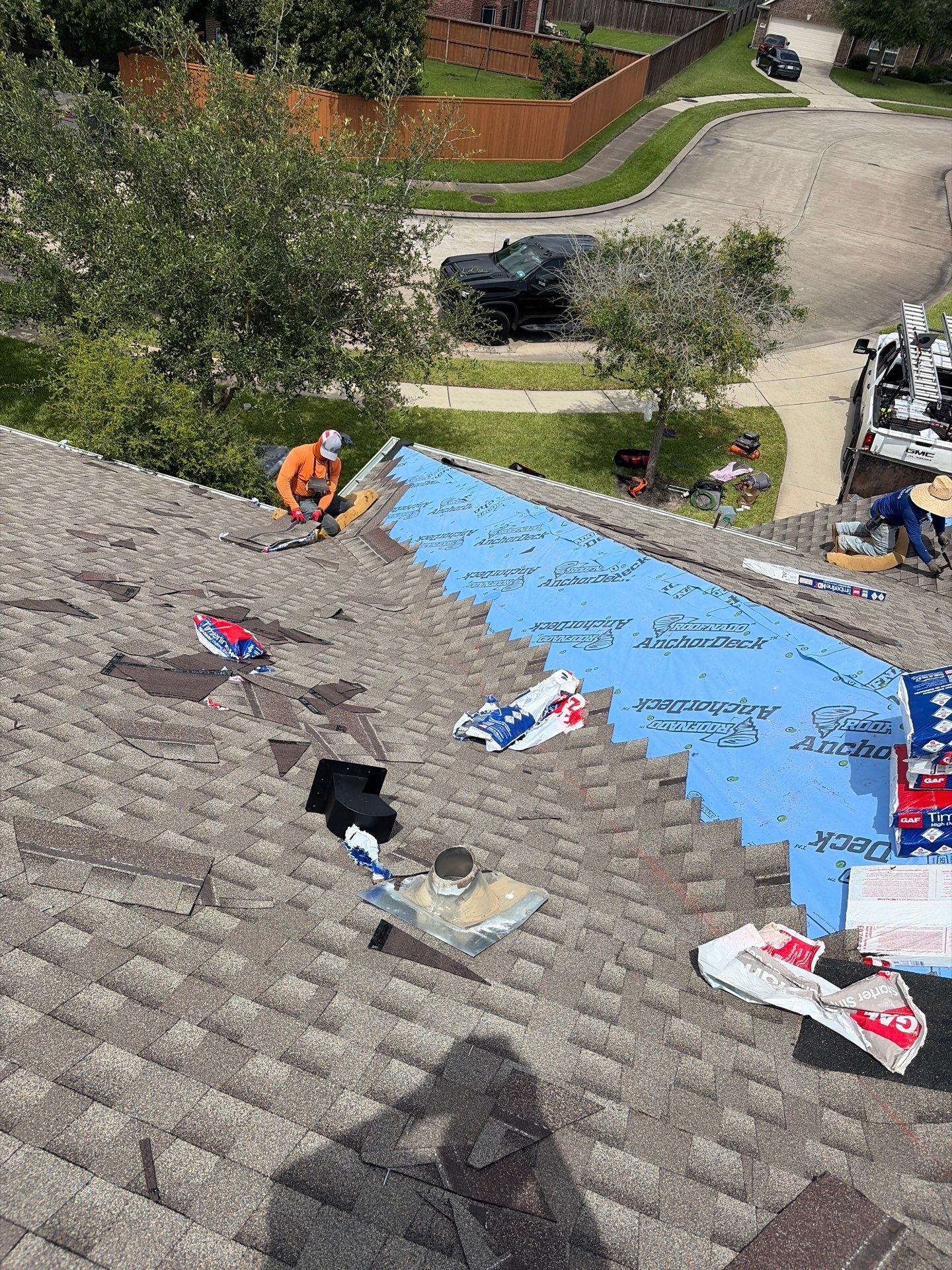 Roof Replacement in Dickinson TX by Roof Repair Company