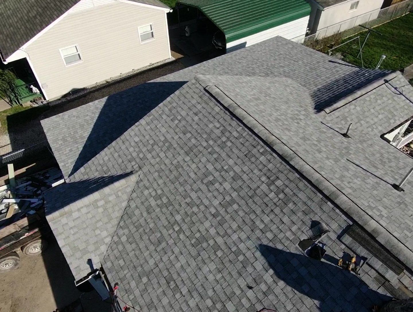 Residential Roofing Installation using Performance Shingles by Mr. Roofer