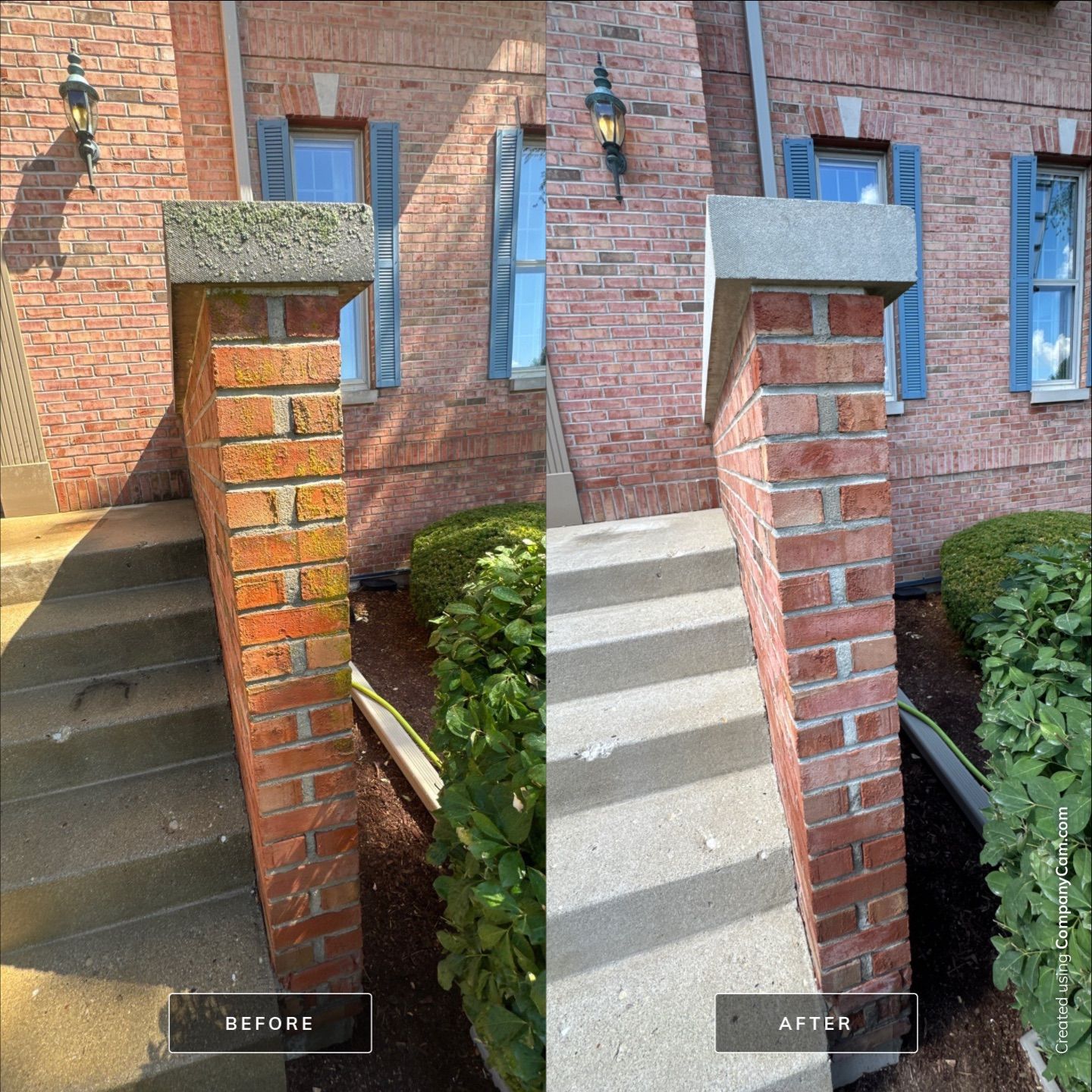 Project in Elgin by Simmons Power & Soft Washing