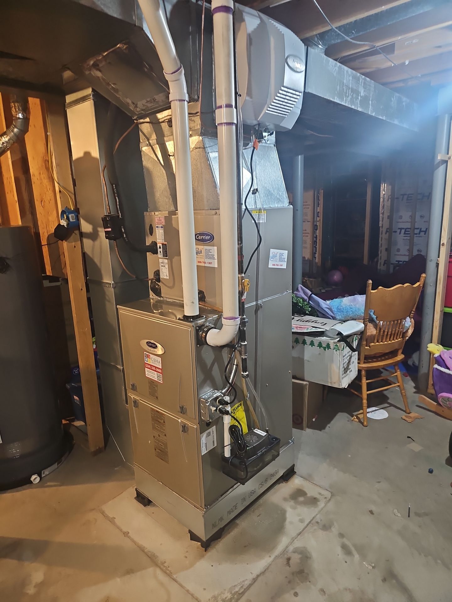 Carrier Furnace Installation by GSHA Services LTD