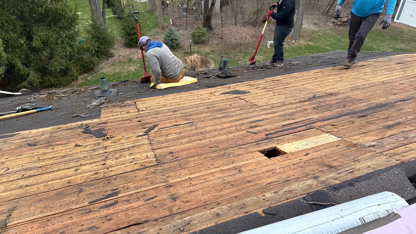 Roof Replacement using Owens Corning Estate Gray by 180 Contractors
