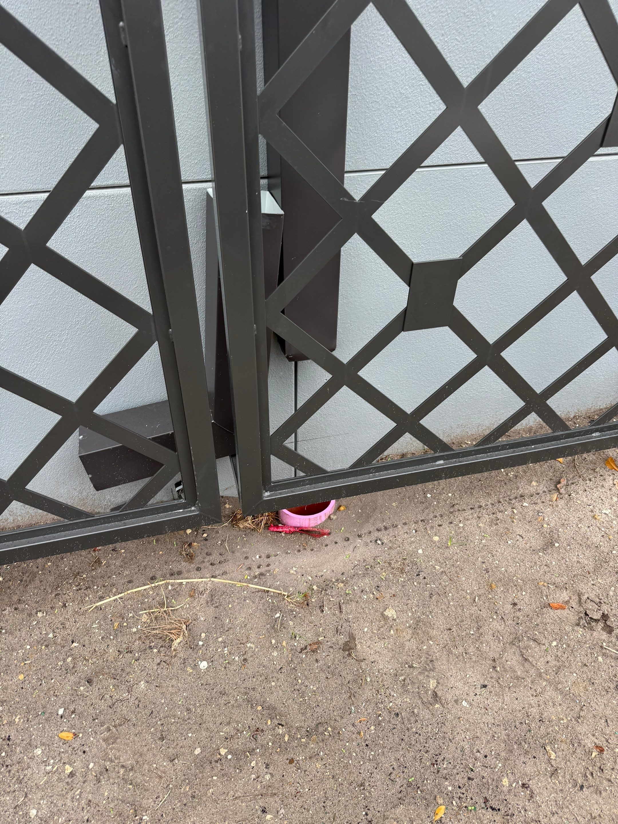 Downspout Installation using collector head in Cape Coral FL by Gutter Professors