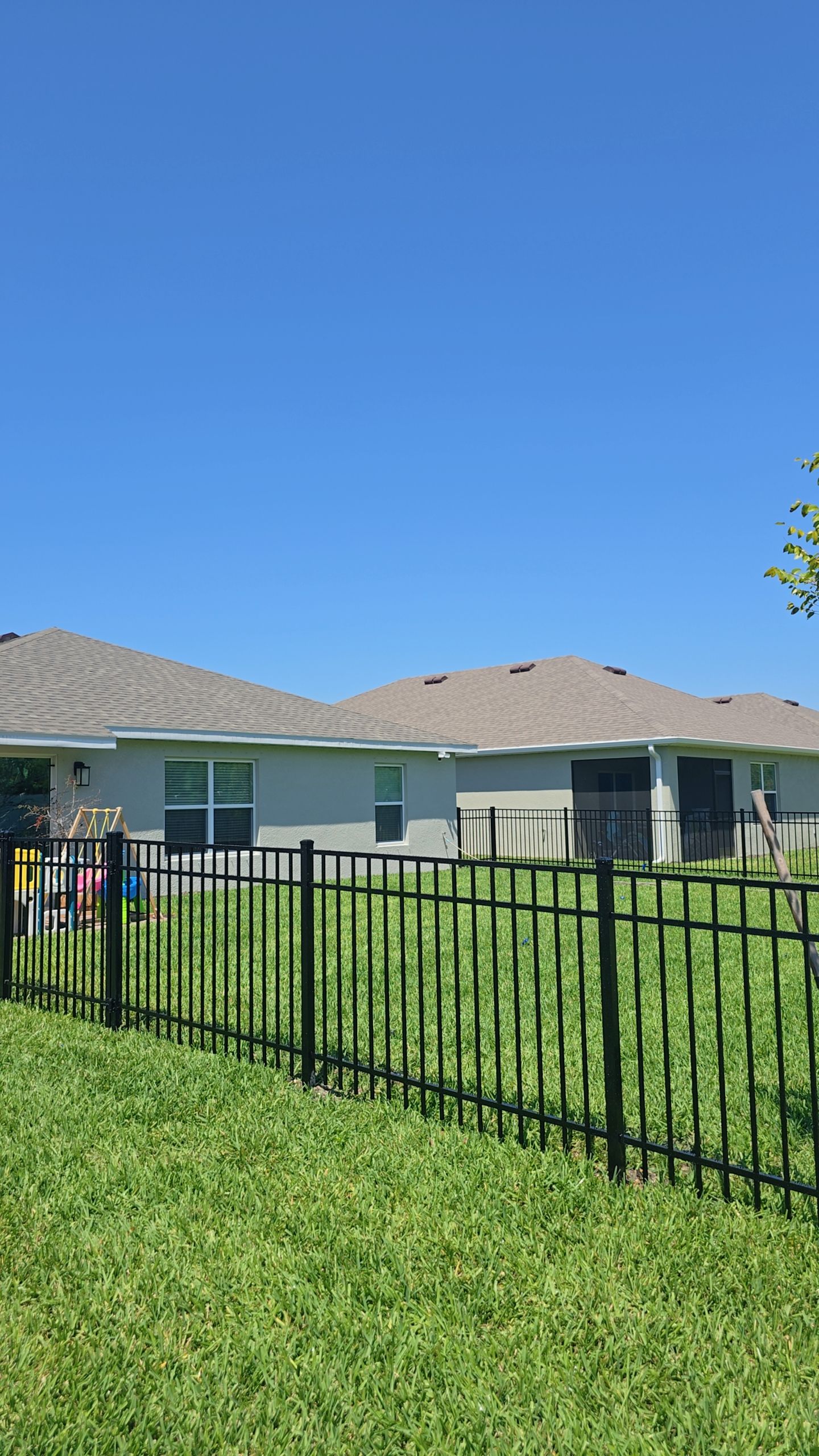Aluminum Install in Cove at West Port by True Fence LLC