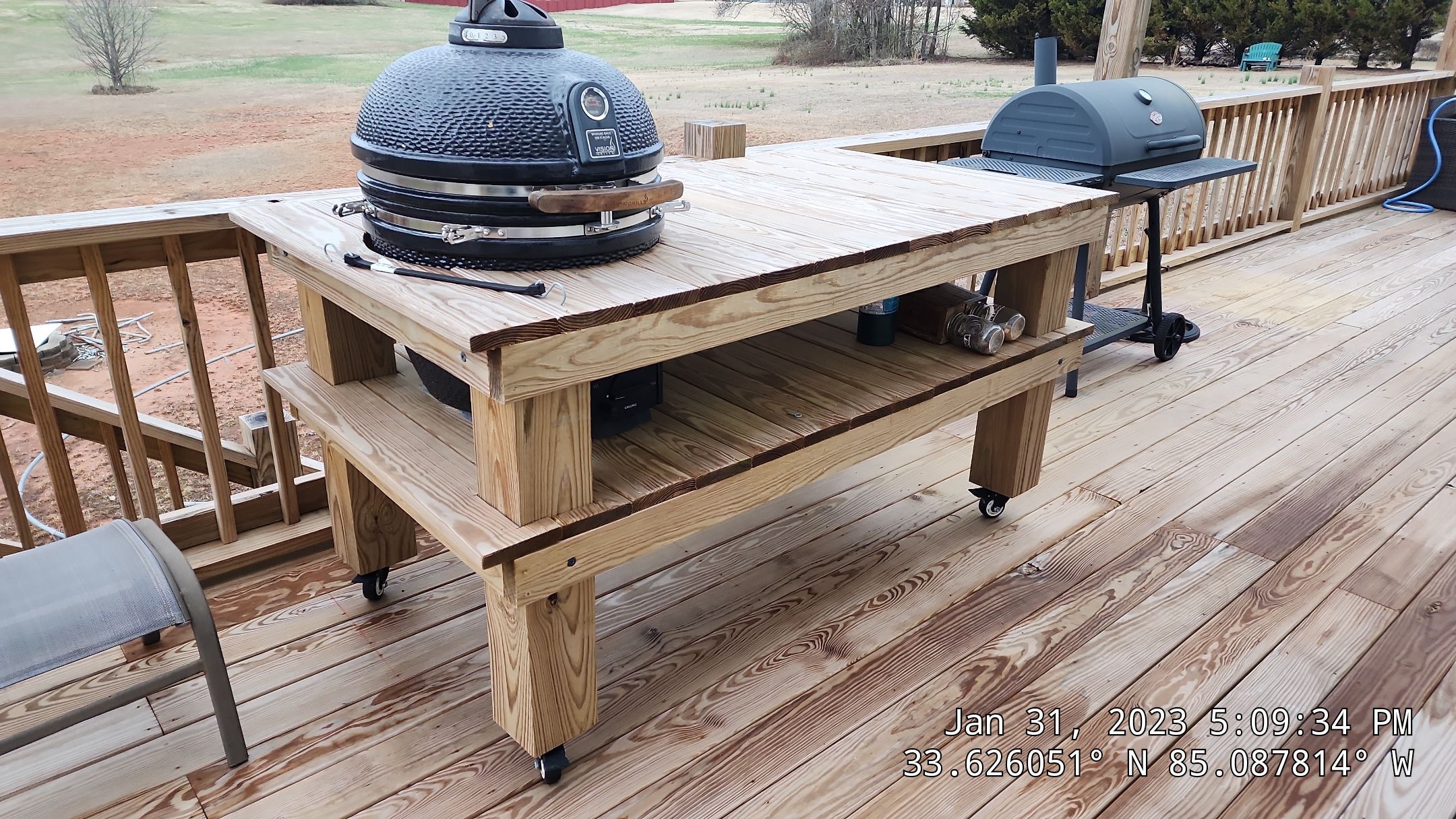 Deck Stained using Wood Defender Sierra Semi-Transparent by Titans of Timber Fence & Stain