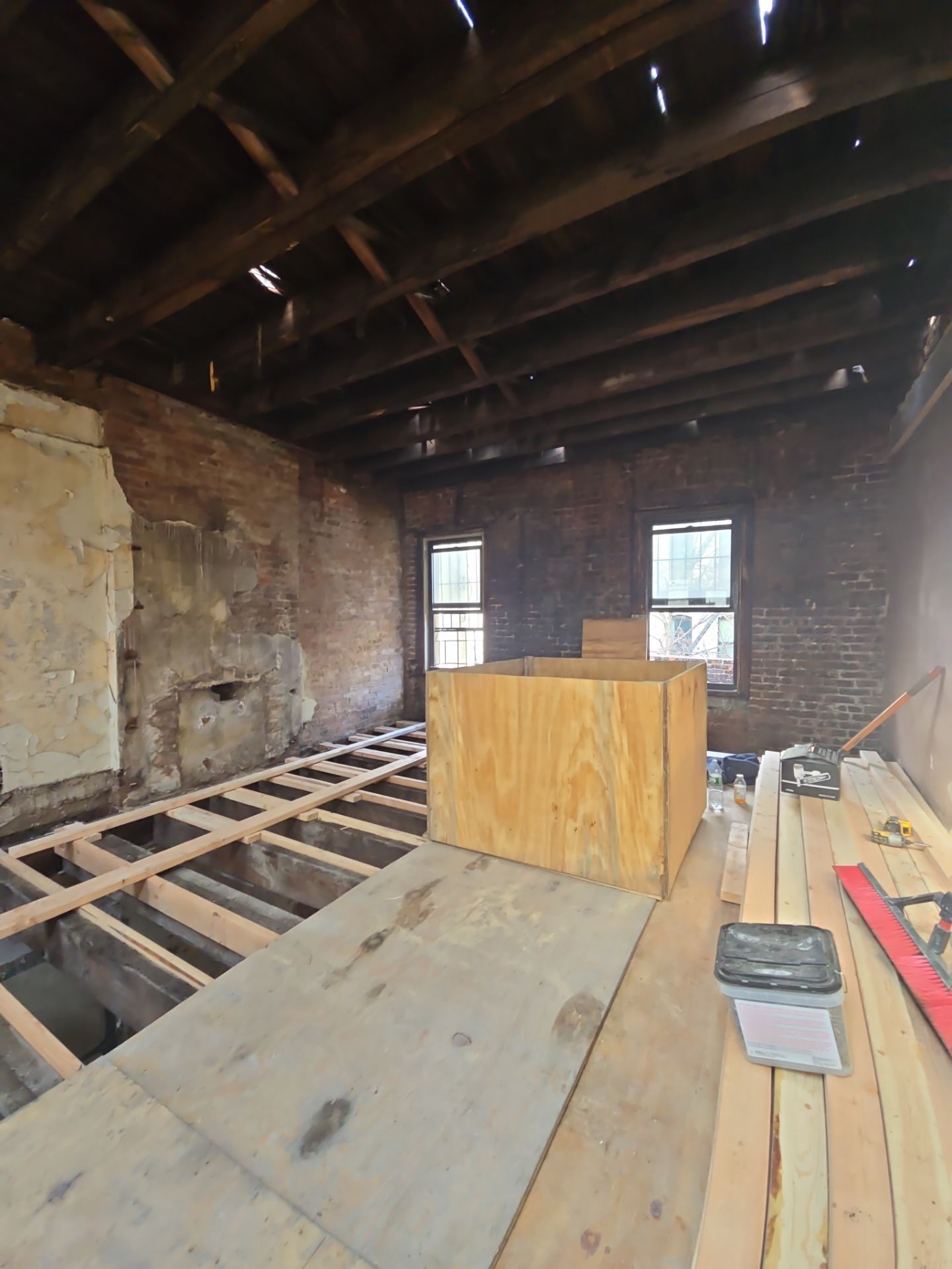 Major Remodel With Extension in Harlem by Omada Construction Corp