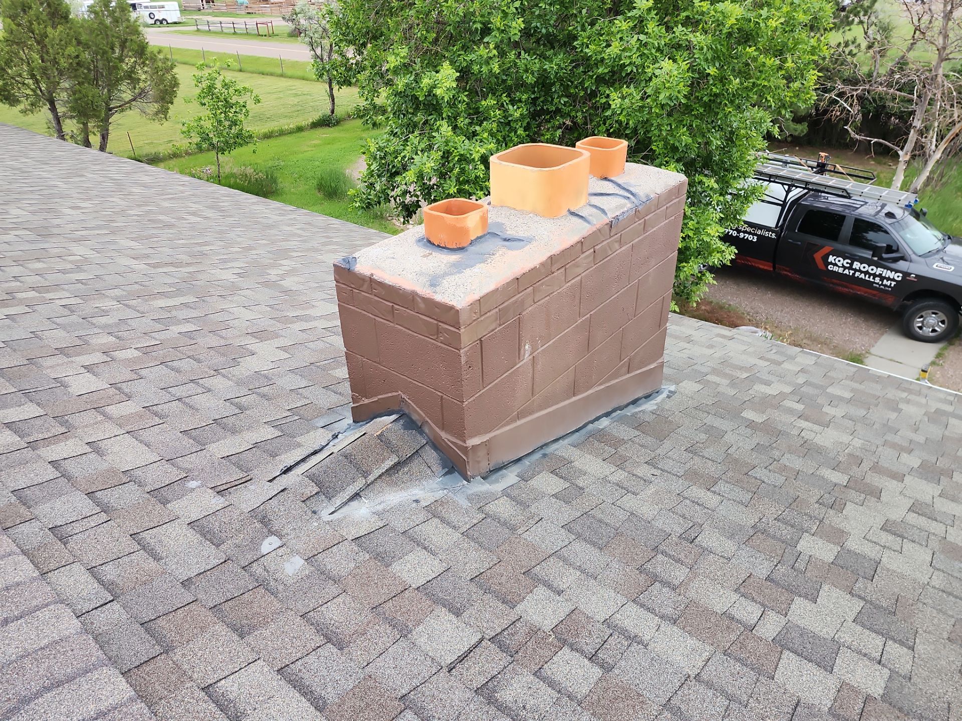 Great Falls Architectural Shingle and Metal Roof Replacement by KQC Roofing