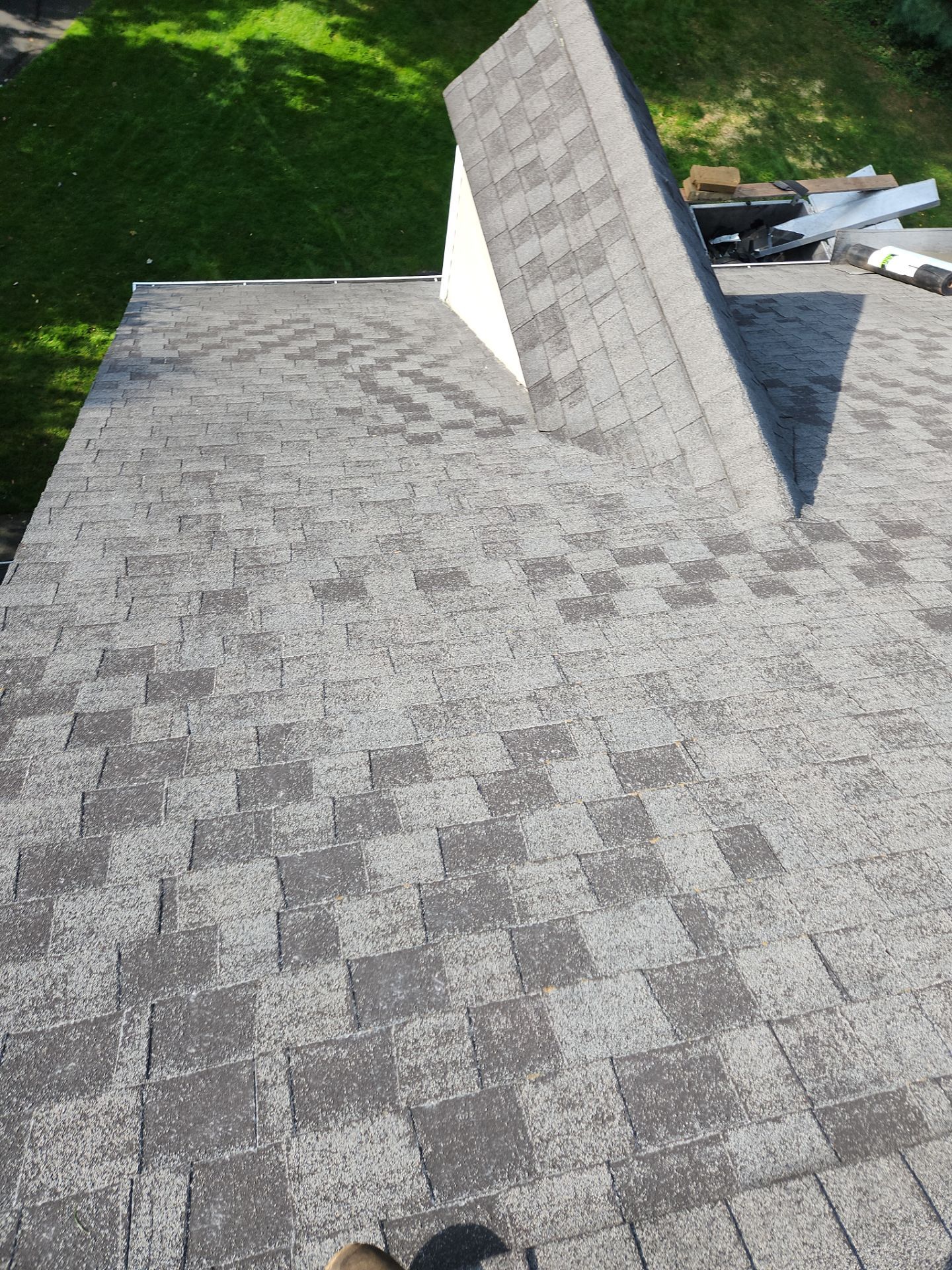 Residential Roofing Installation using Owens Corning TruDefinition Duration - Estate Gray by A Plus Exterior
