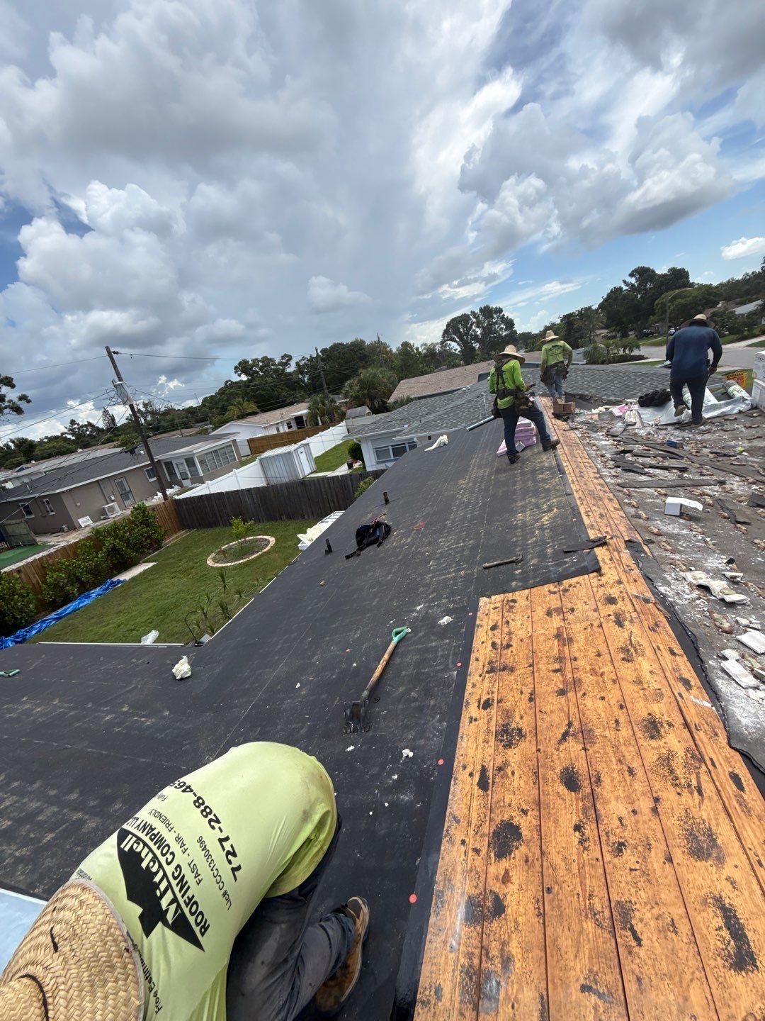 Project in St. Petersburg 33713 by Mitchell Roofing Company LLC