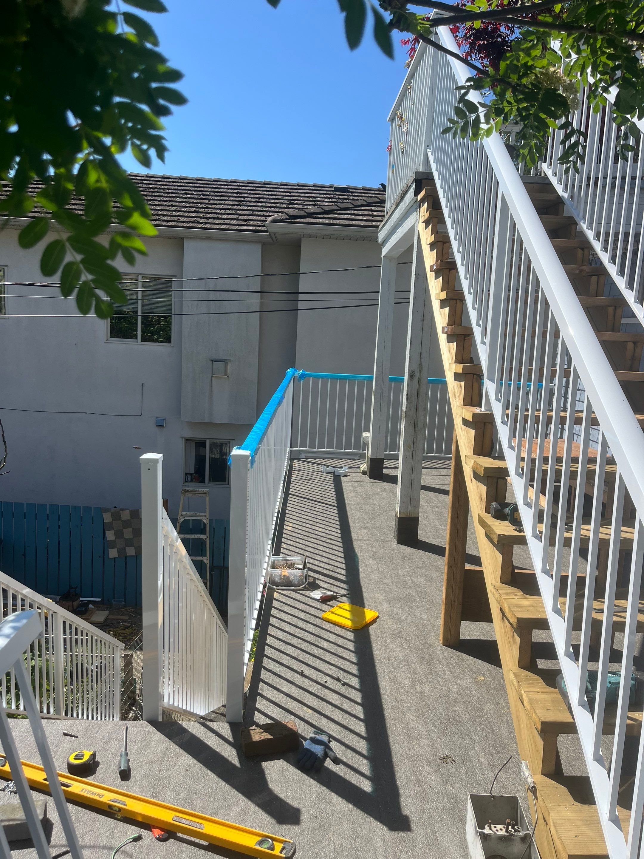 New Deck & New Set Of Stairs by YVR Construction Group