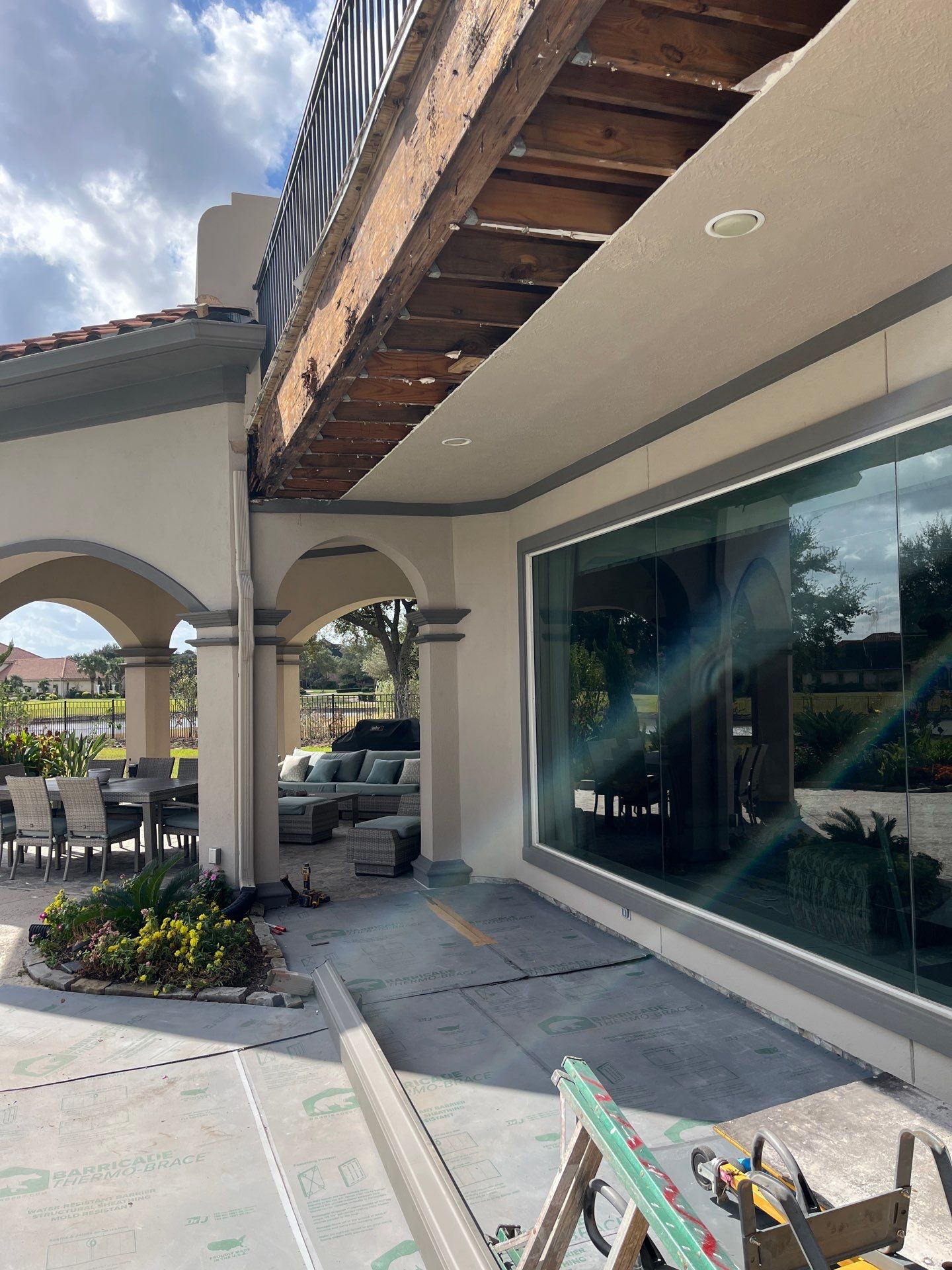 Major Remodel onBalcony Reconstruction by L&T General Contractors and Restoration INC