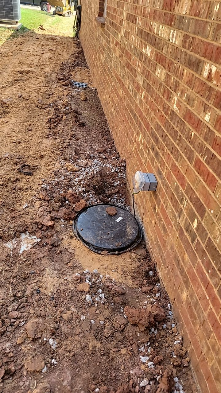 Concrete and Drainage using Concrete by Clays Services Inc