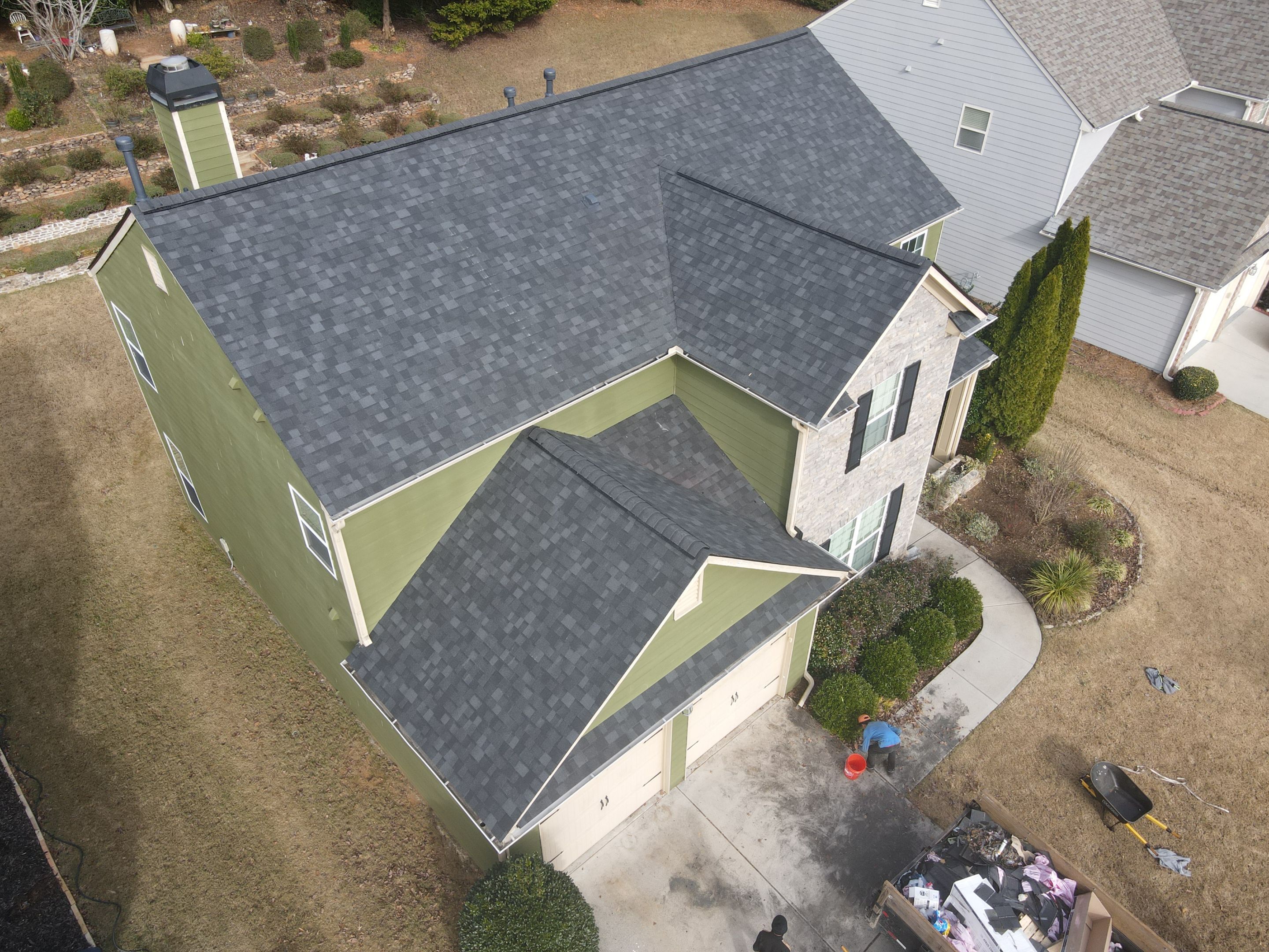 Residential Roofing Installation using Atlas  by Inspector Roofing and Restoration