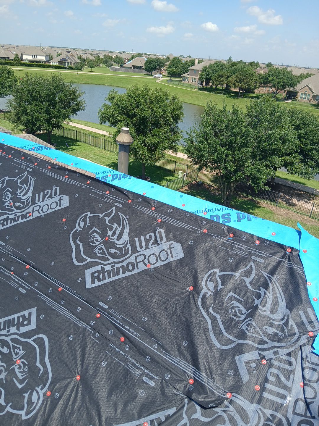 Residential Roofing Installation using Owen's Corning Duration (Lifetime) Shingles by Roof Repair Company