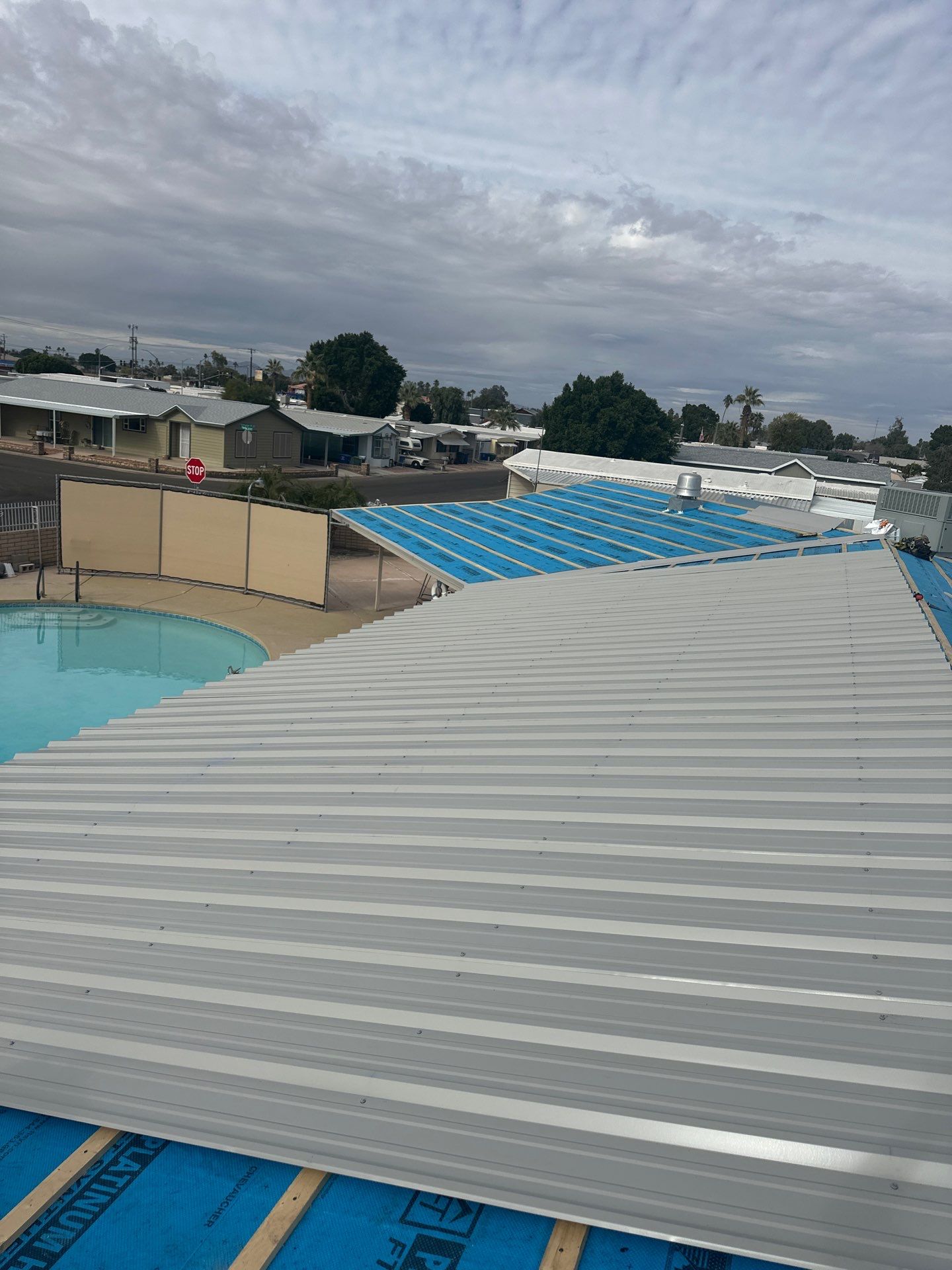 Galvalume Exposed Fastener by Reimagine Roofing