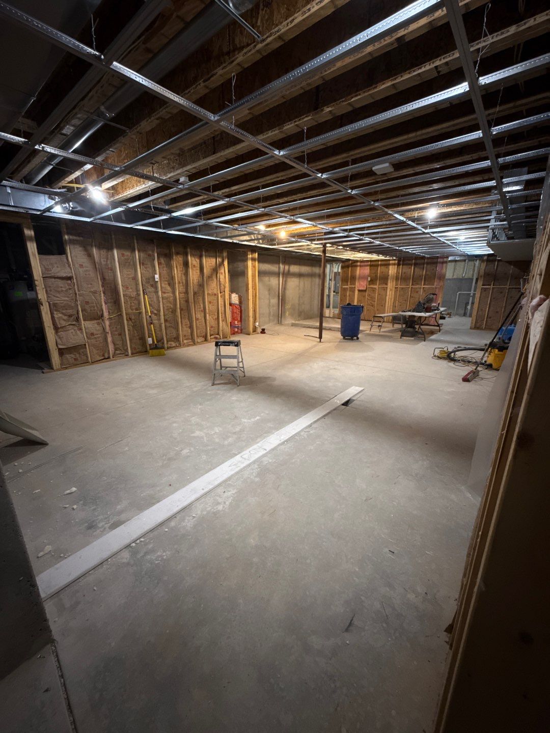 Basement Finishing Project with Home Gym and Sauna in Prospect by Authentic Carpentry
