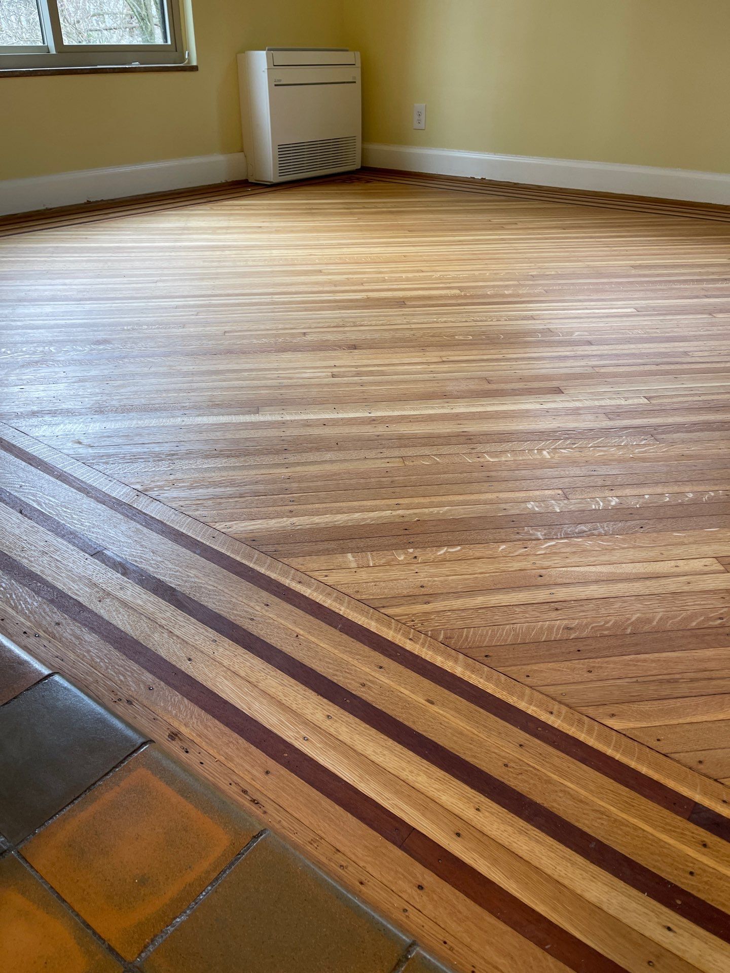 Historic Hardwood floor restoration  by Ann Arbor Hardwoods 