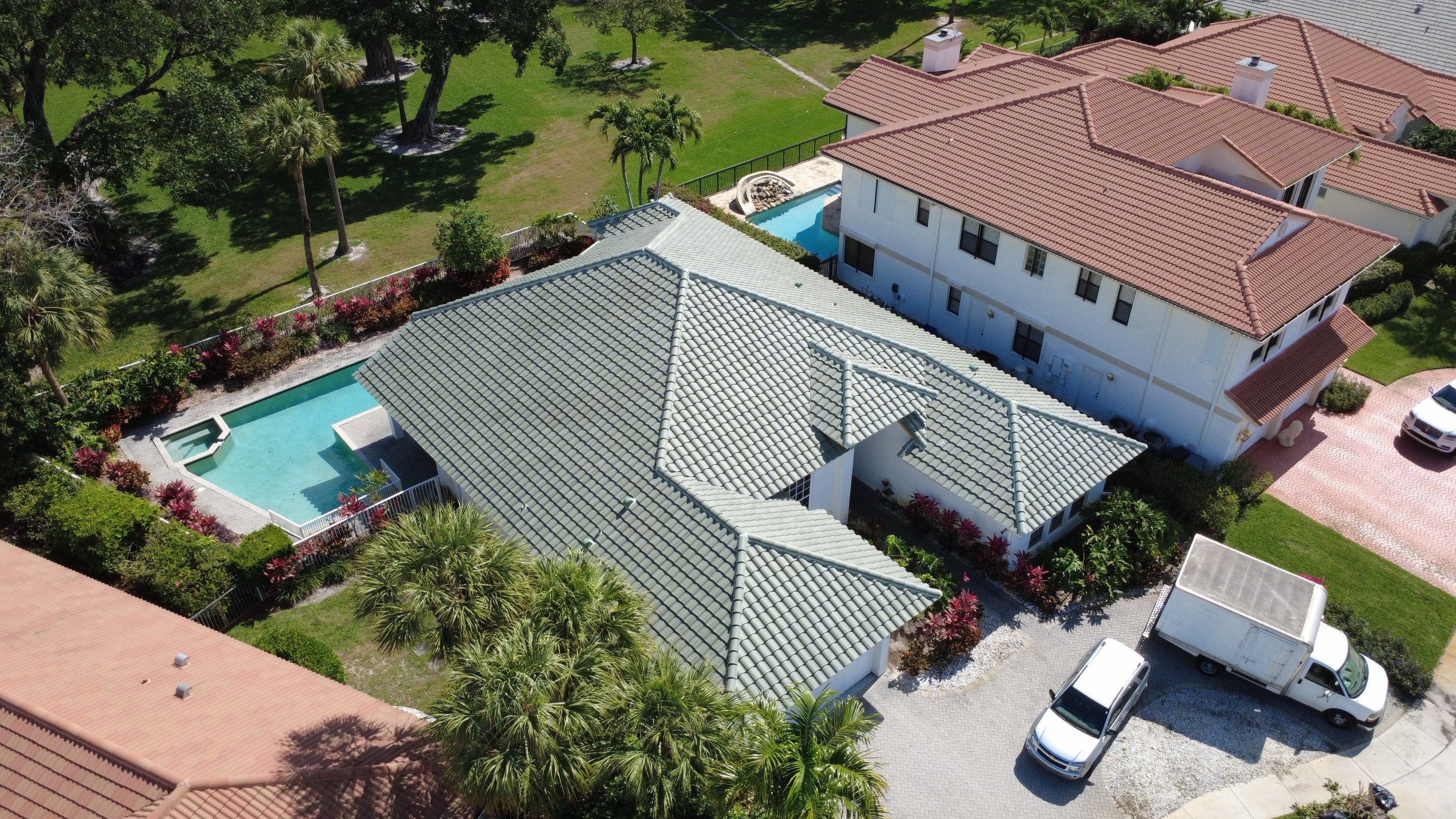 Residential Roofing Installation using Eagle Roofing Tile by BLUES BROTHERS CONSTRUCTION CORP
