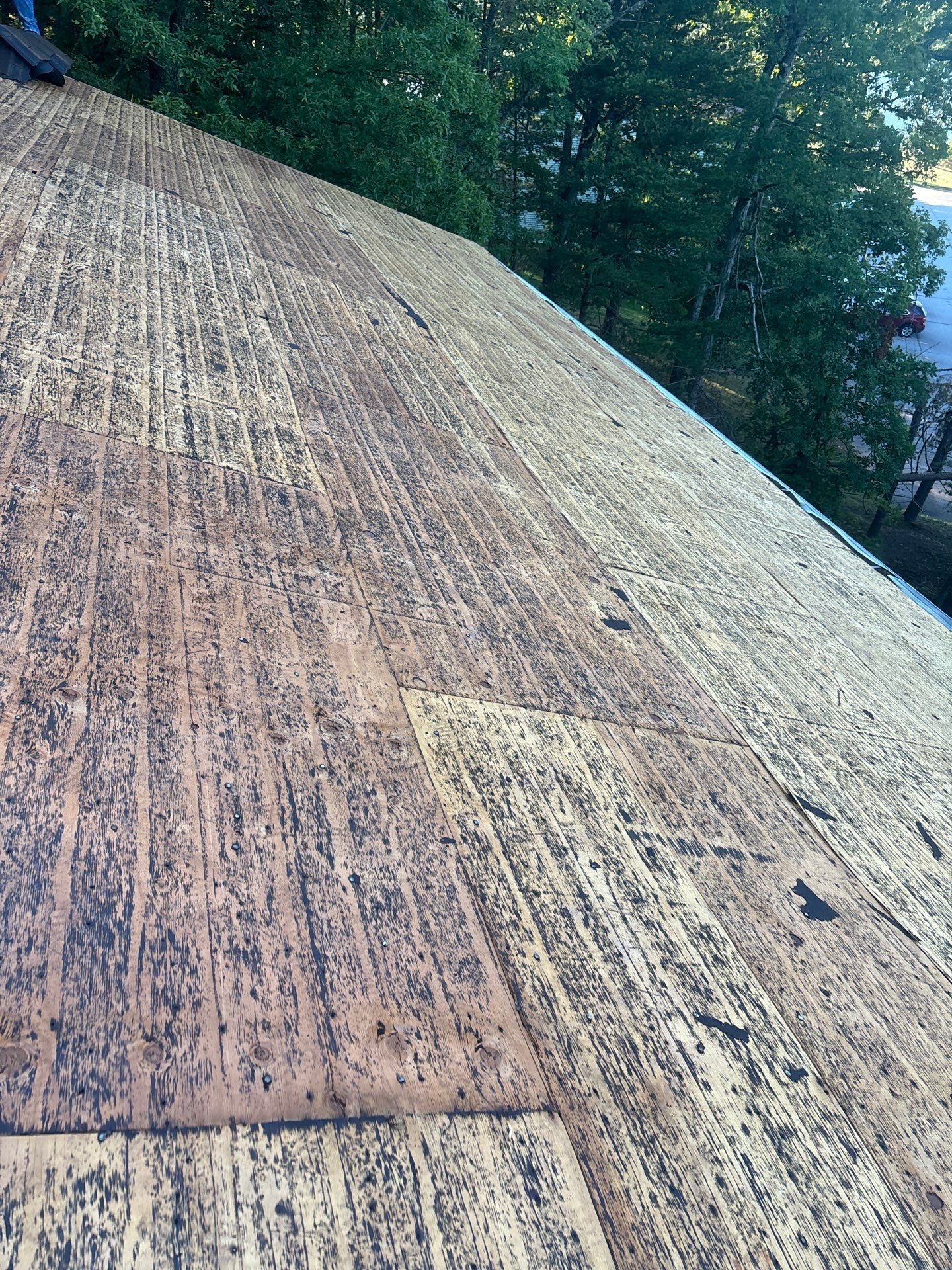 Residential Roofing Installation using GAF TImberline HDZ Hickory by Rainstoppers Roofing