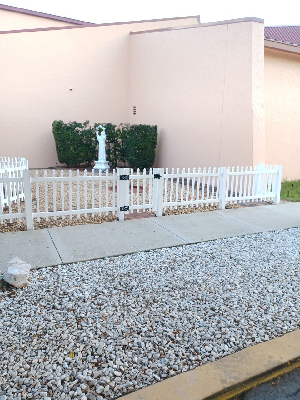 Sarasota, FL 3ft. Tall White Vinyl Spaced Picket Fence by Asap fence and gates, LLC