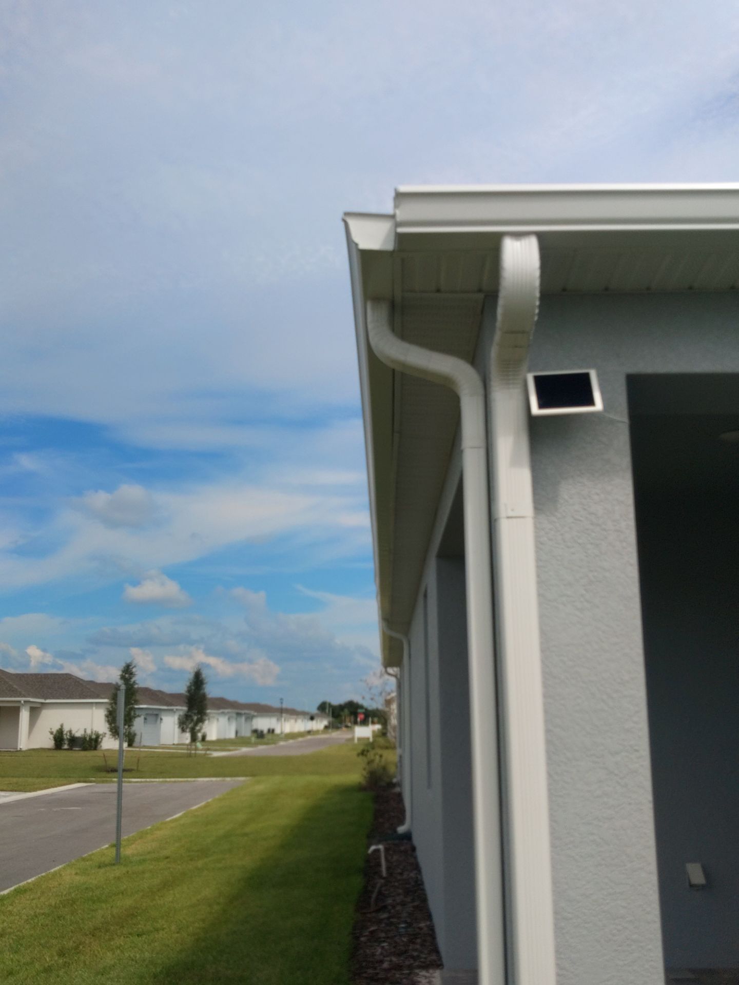 Modern K-Style Gutters Installed in Sarasota FL by Gutter Professors