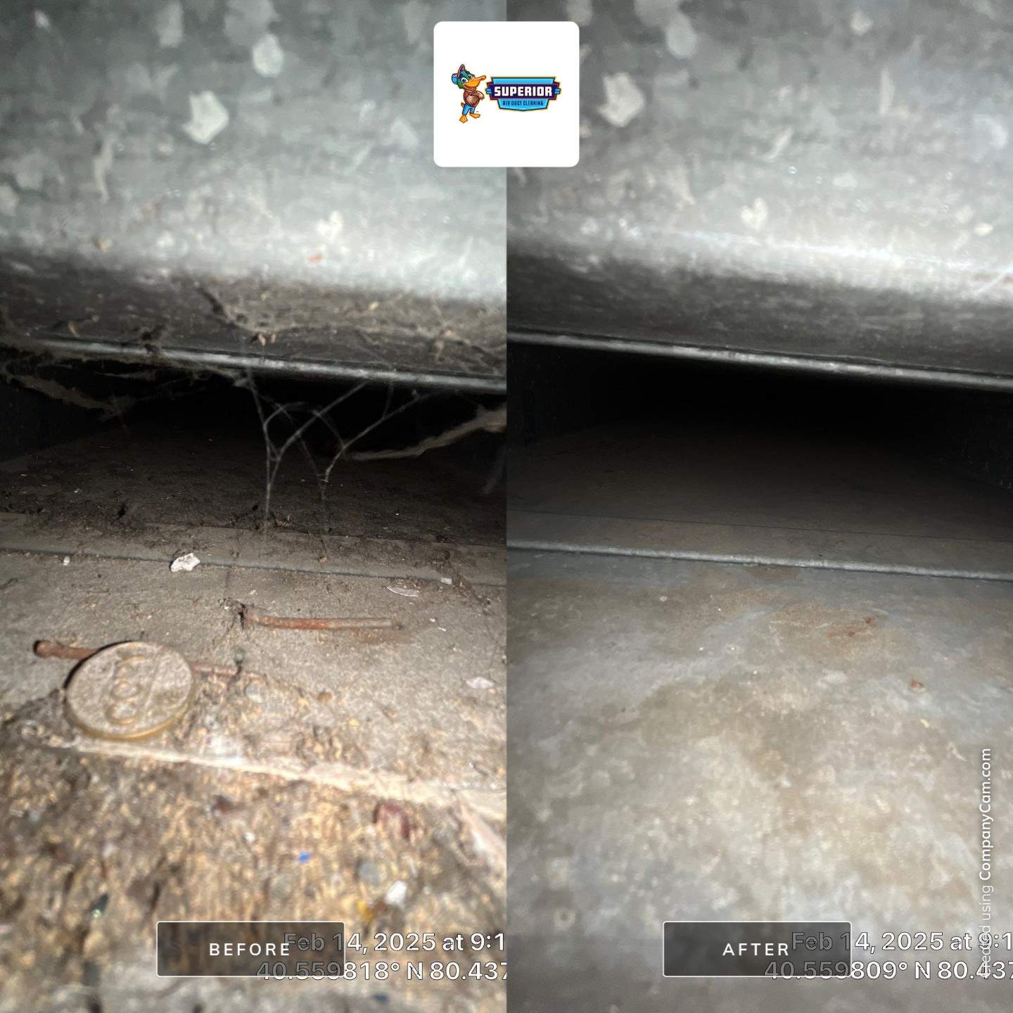 Air Duct Cleaning With a Vacuum Truck in Hookstown, PA by Superior Air Duct Cleaning
