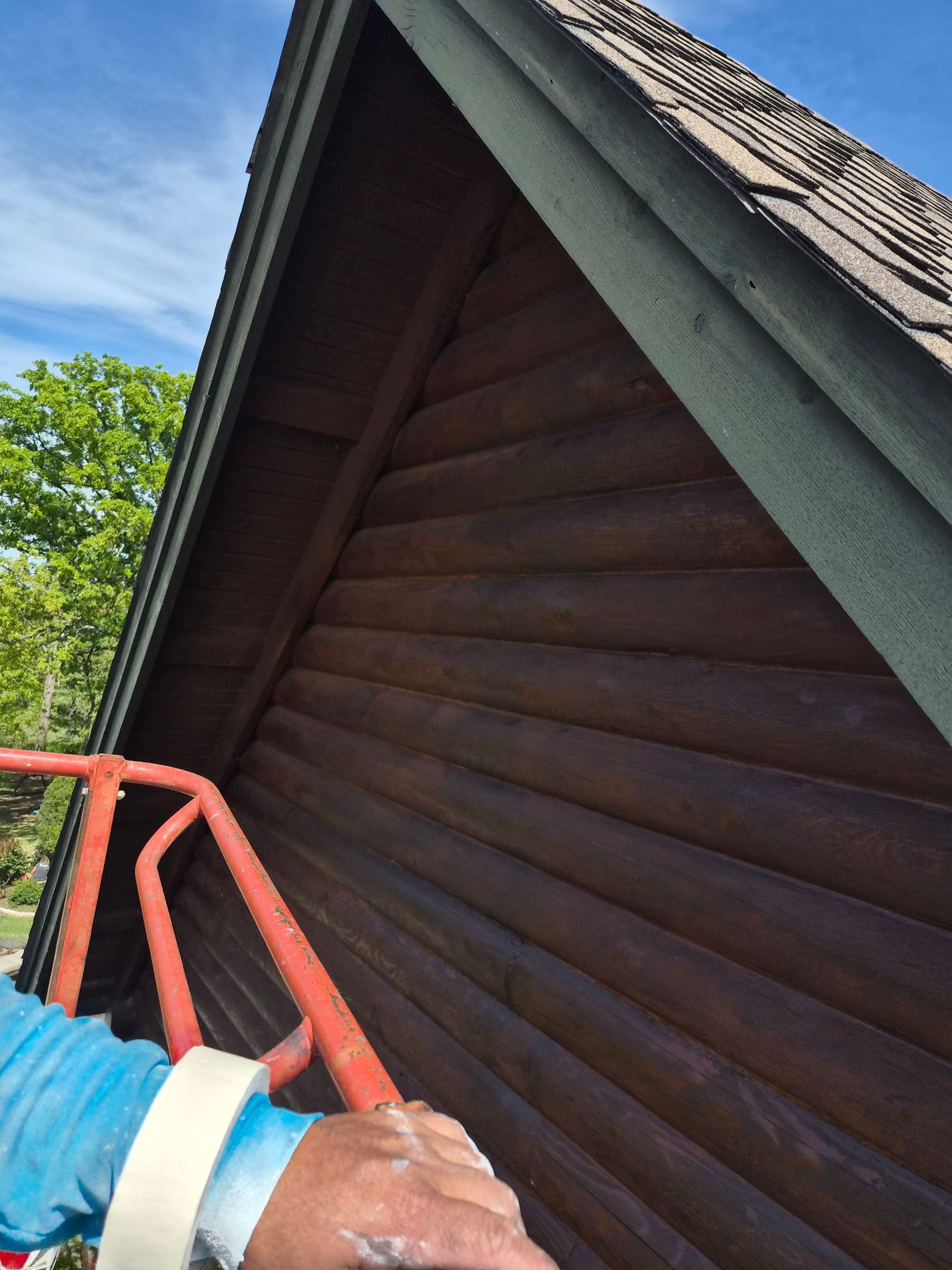A Complete Exterior Refresh for a Custom Log Home & Property in Alba, Texas by Quality Coats Painting
