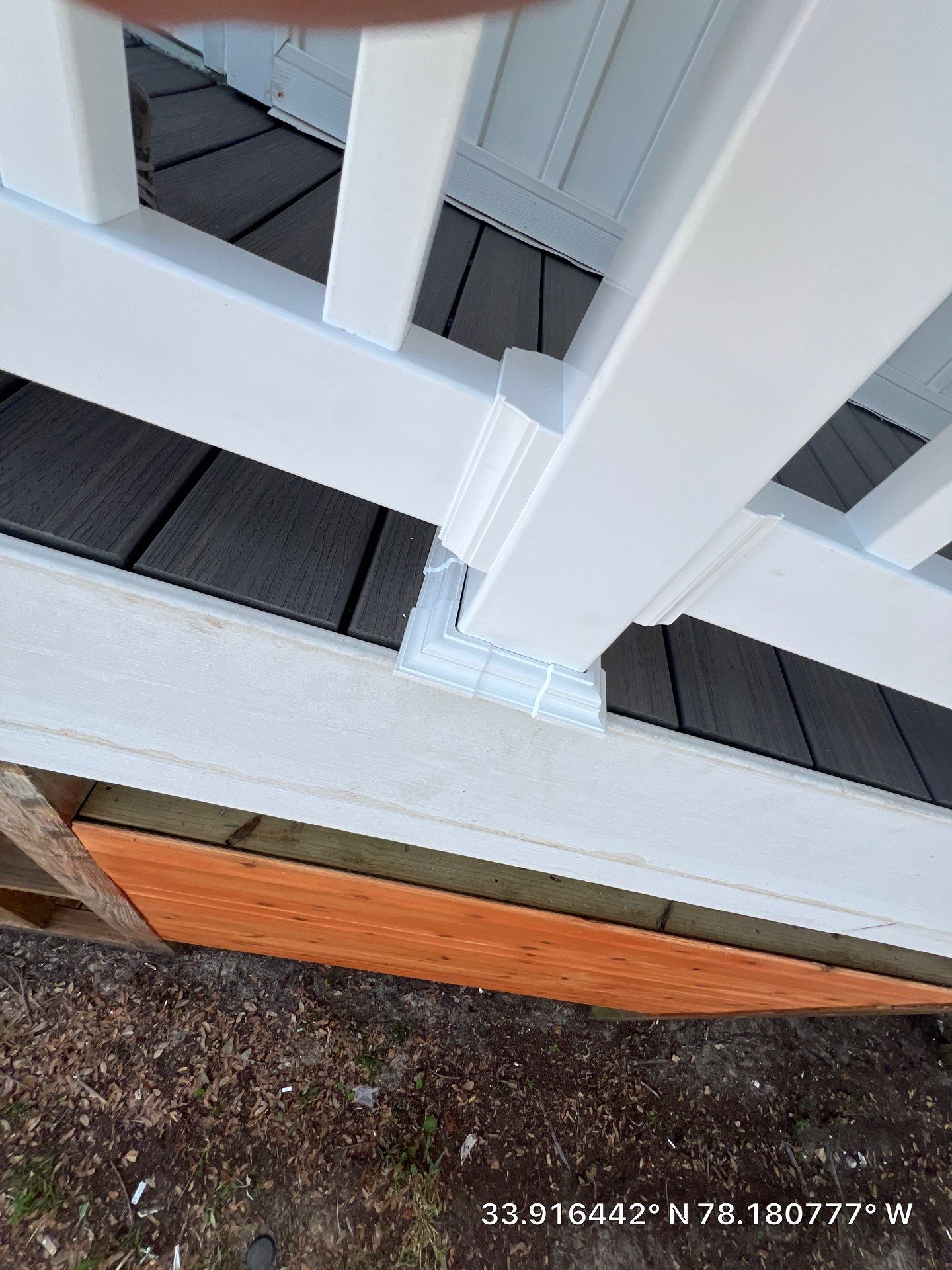 Framing Steps using Trex Enhance Grooved 1" X 12' Rocky Harbor by RGR Construction and Roofing, LLC