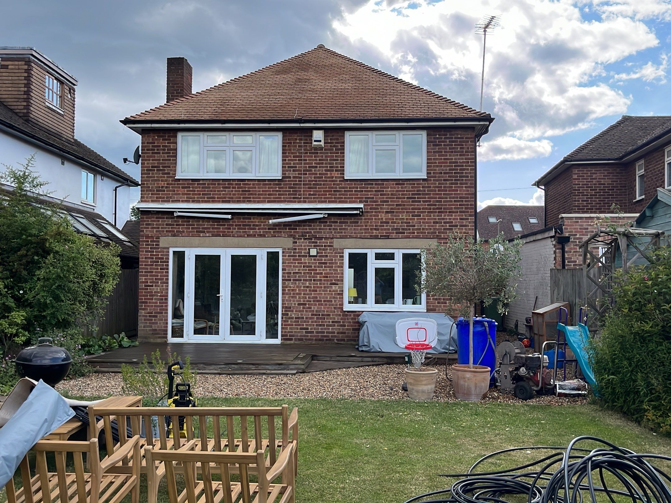 Roof Clean - Biocide Treatment using Mosmatic FSC and Biocide by Ges Exterior Cleaning ltd
