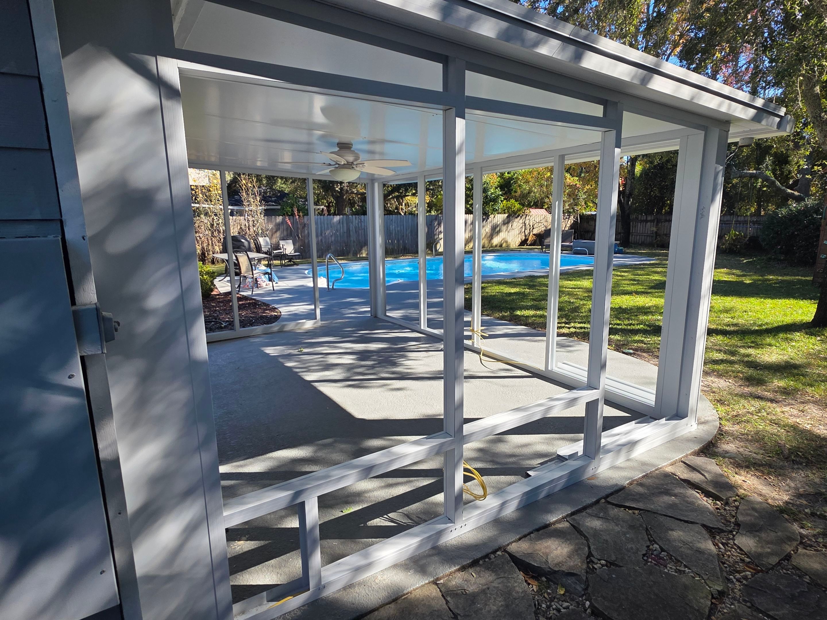 Patio Cover to Glass Room in Mary Esther, FL by Titan Sunrooms