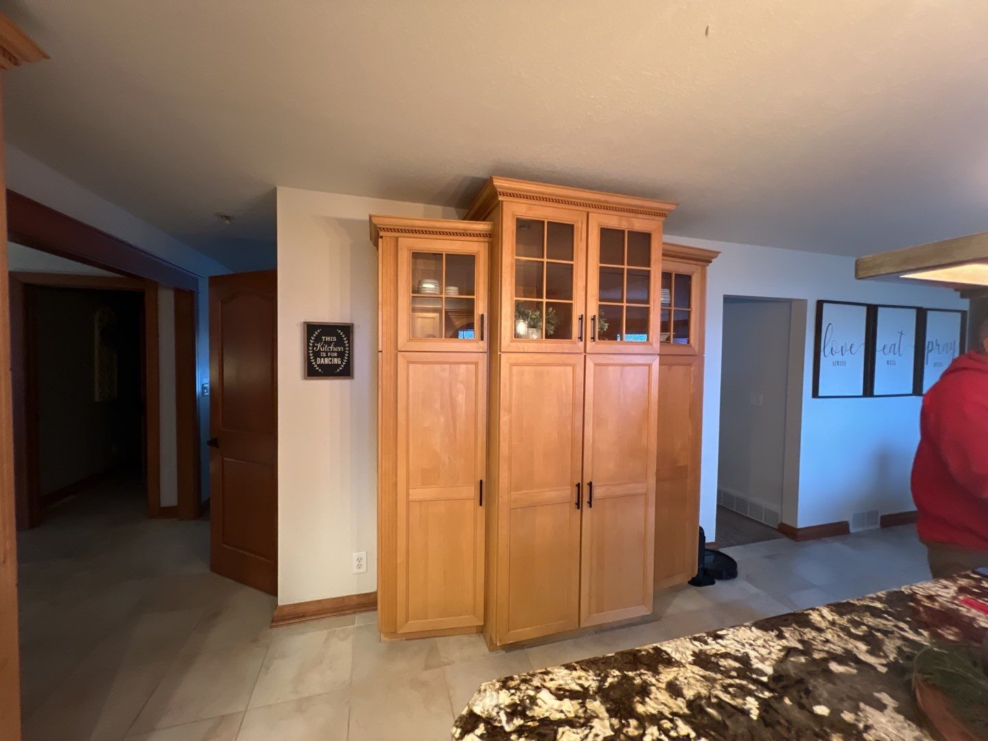 Built-ins and cabinets makeover using Sherwin Williams Paint by Cutting edge painting