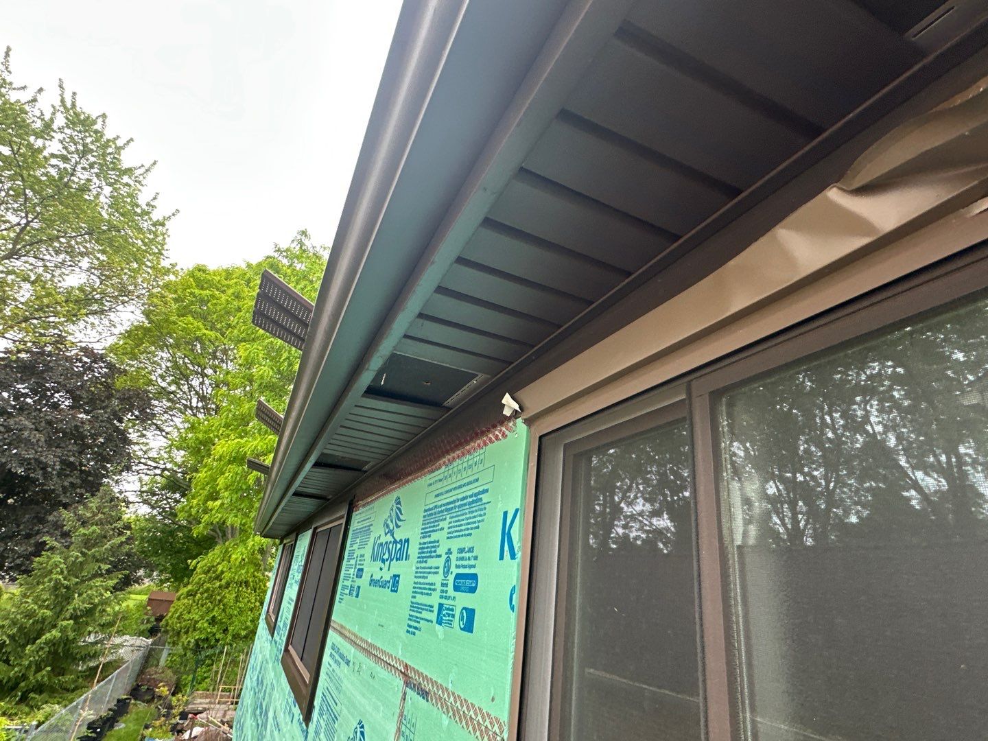 Siding Installation using Ascend 7" Composite Flagship Brown by 180 Contractors