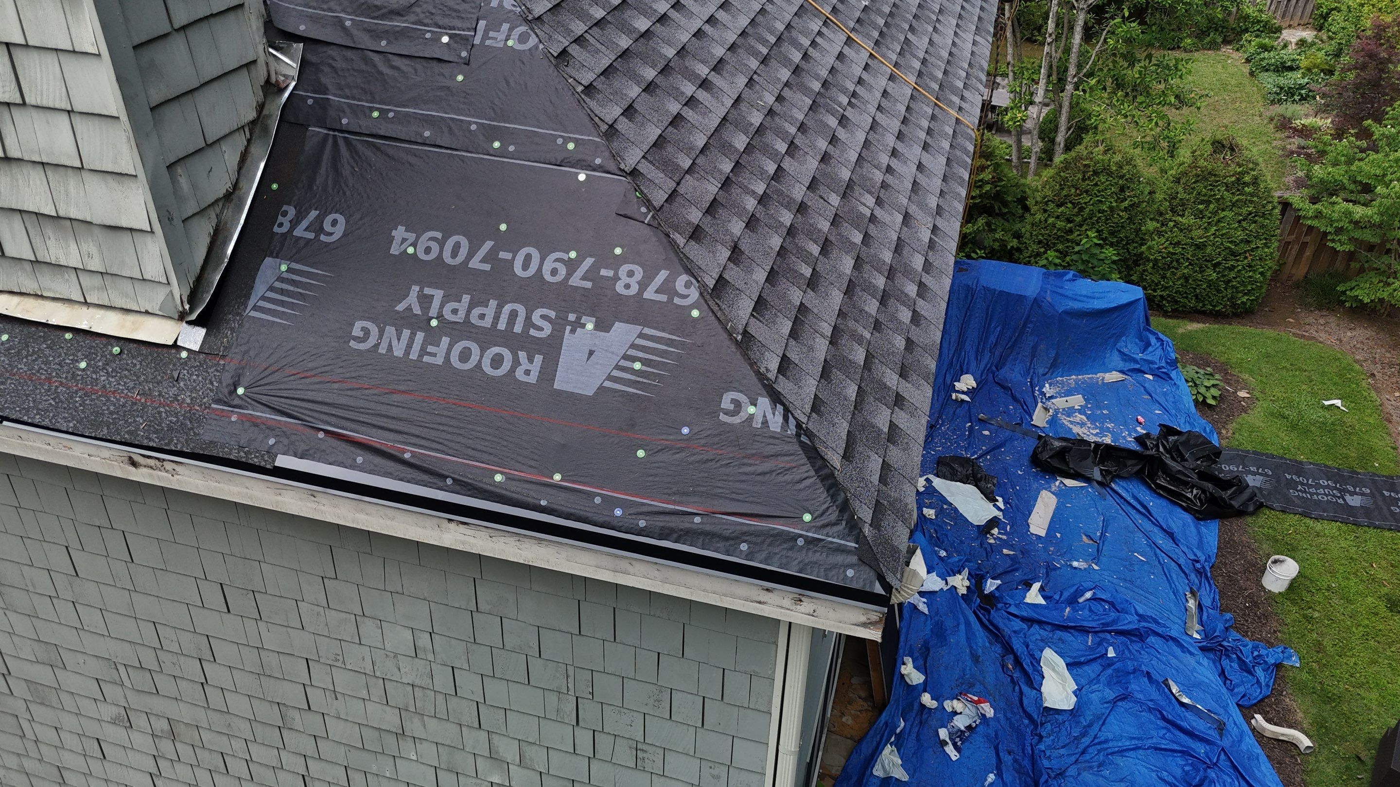 Windsor lake dr NE Atlanta Roof Replacement  by Dom Roofing & Restoration