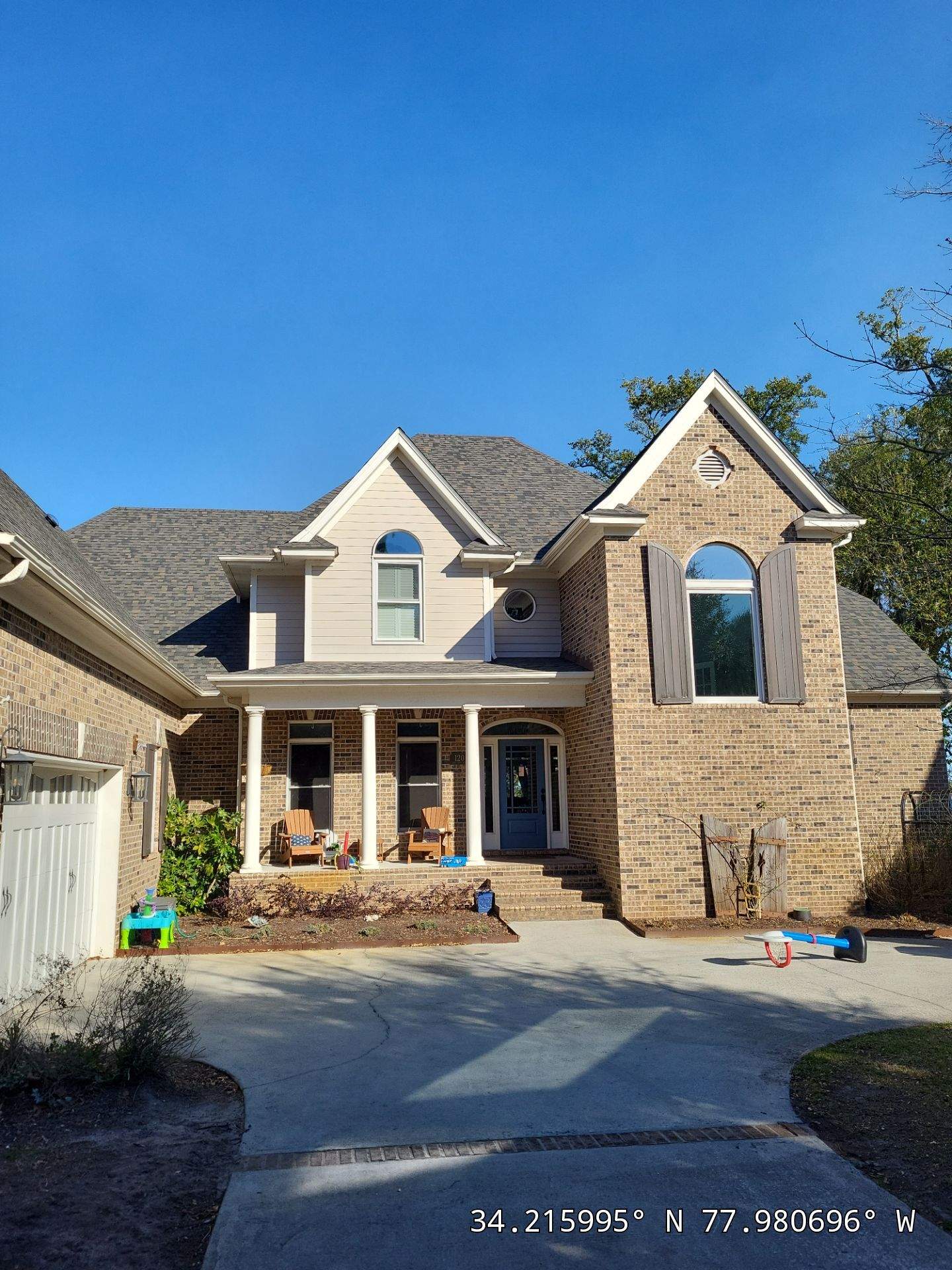 Insurance Claim Storm Damage Restoration with Skylight Replacement in Leland, NC by RGR Construction and Roofing, LLC