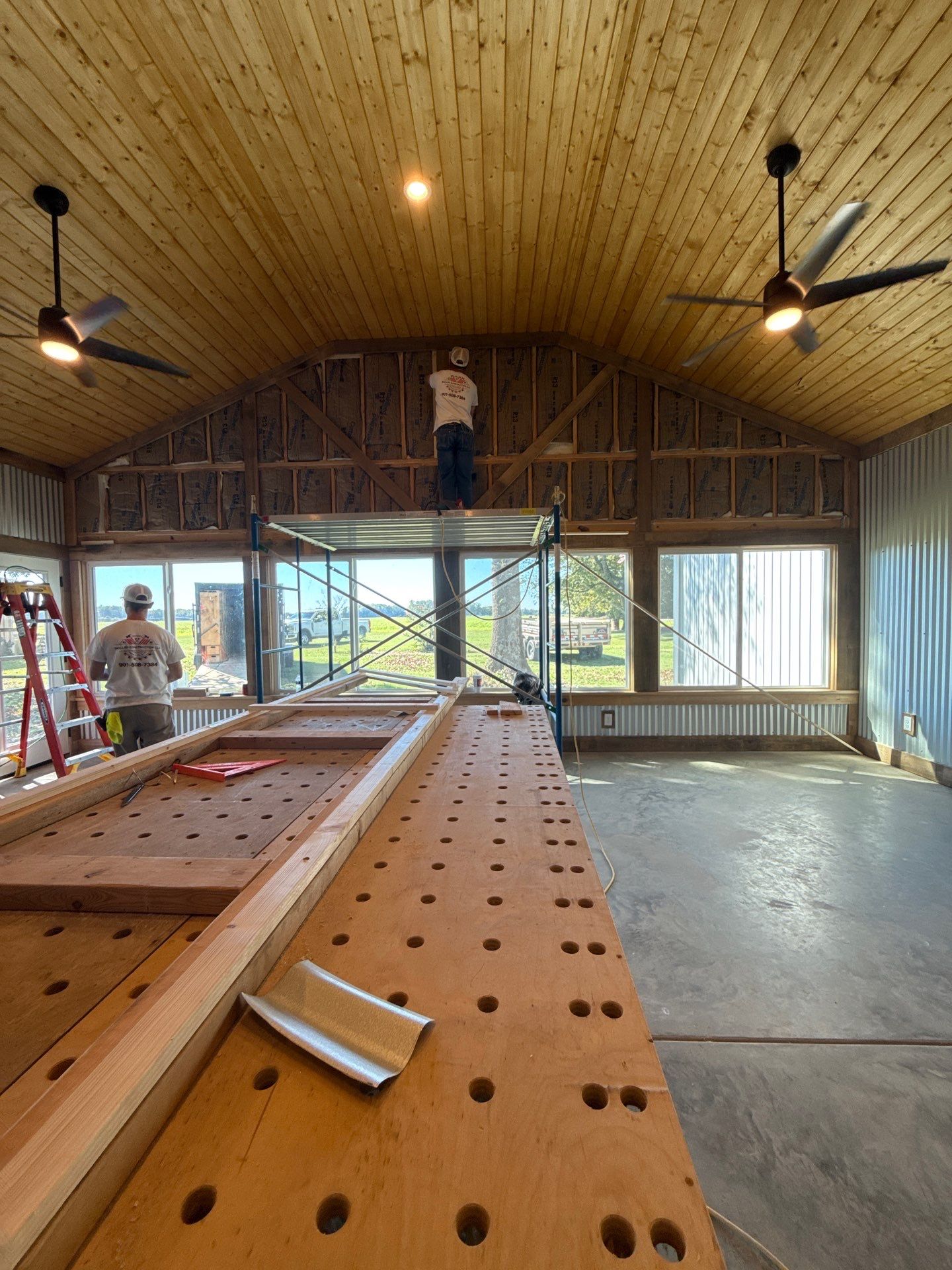 Sunroom and Garage Addition by Skilled Construction LLC