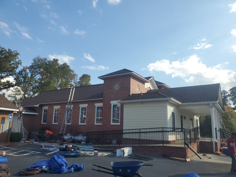 Church Roof Replacement using Owens Corning by Inspector Roofing and Restoration