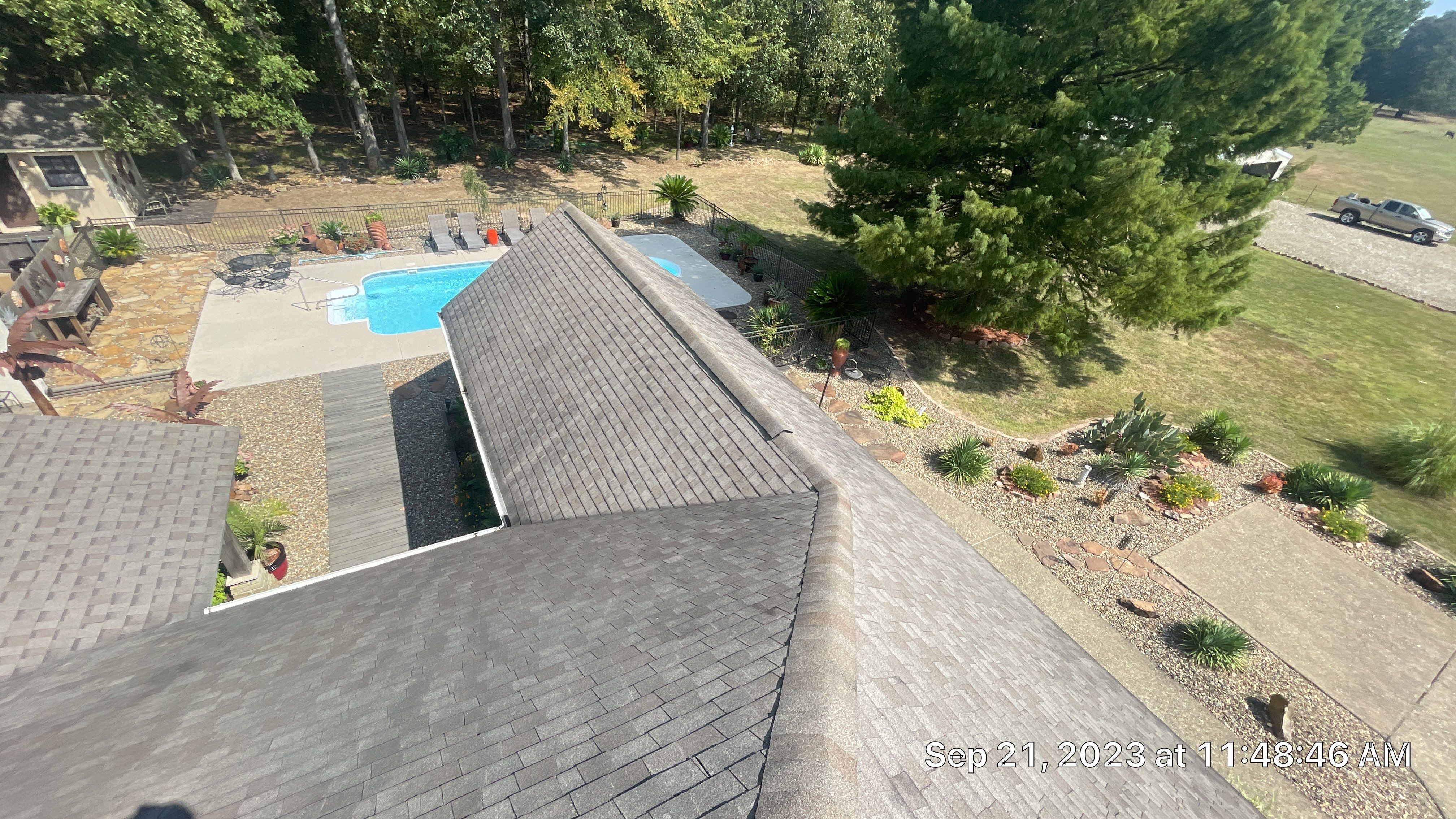 Residential Roofing Repair using Malarkey Vista: Weathered Wood  by Hostetler Roofing