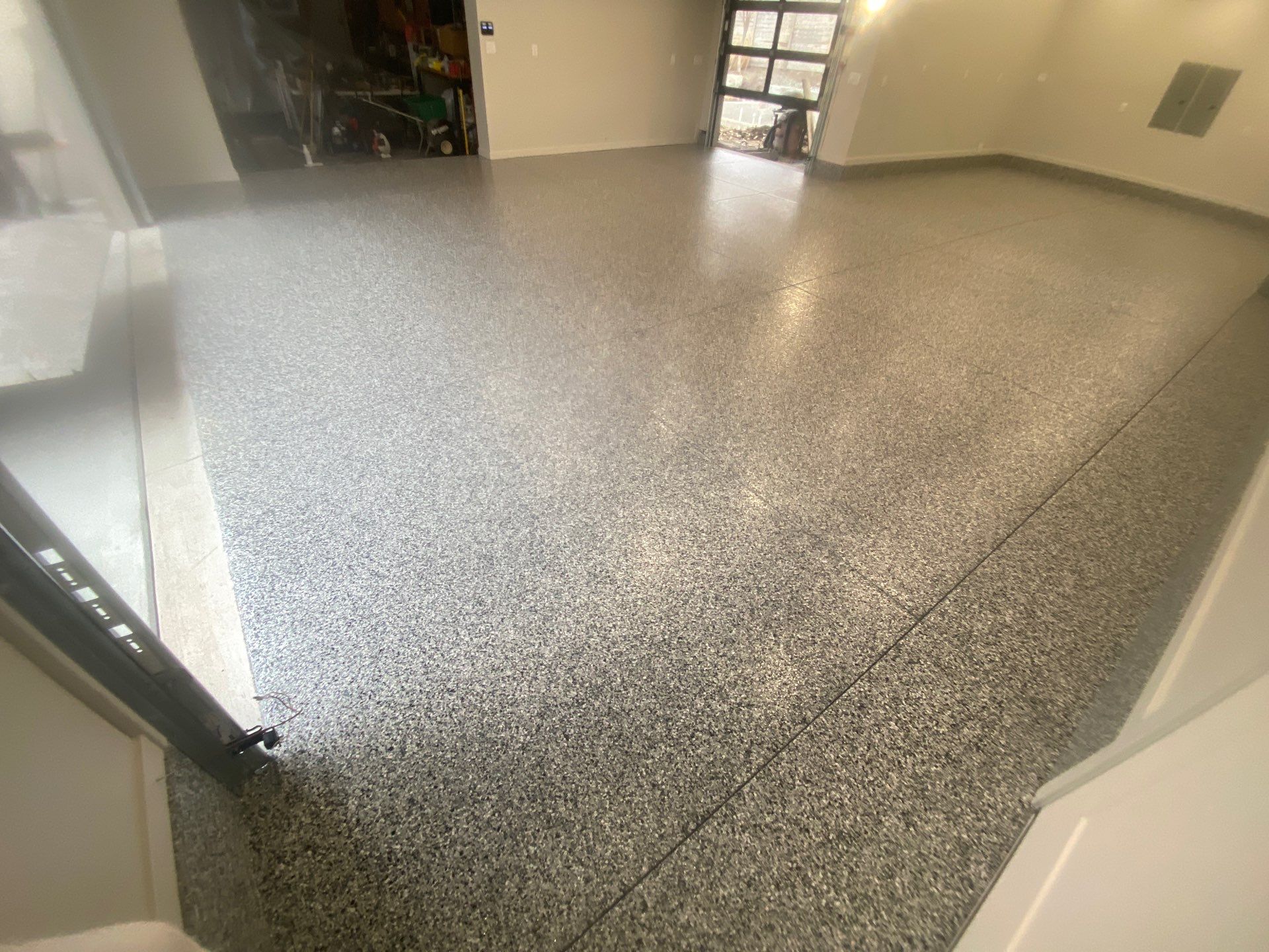 Brashed Gray by Granite Garage Floors