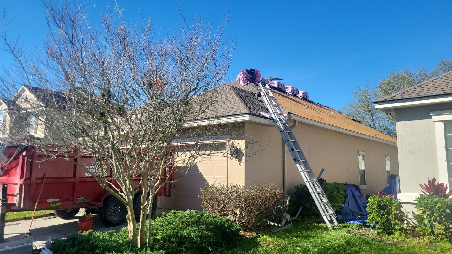 Residential Roofing Installation using Owens Corning TruDefinition Duration Shingles by Galaxy Builders, Inc.